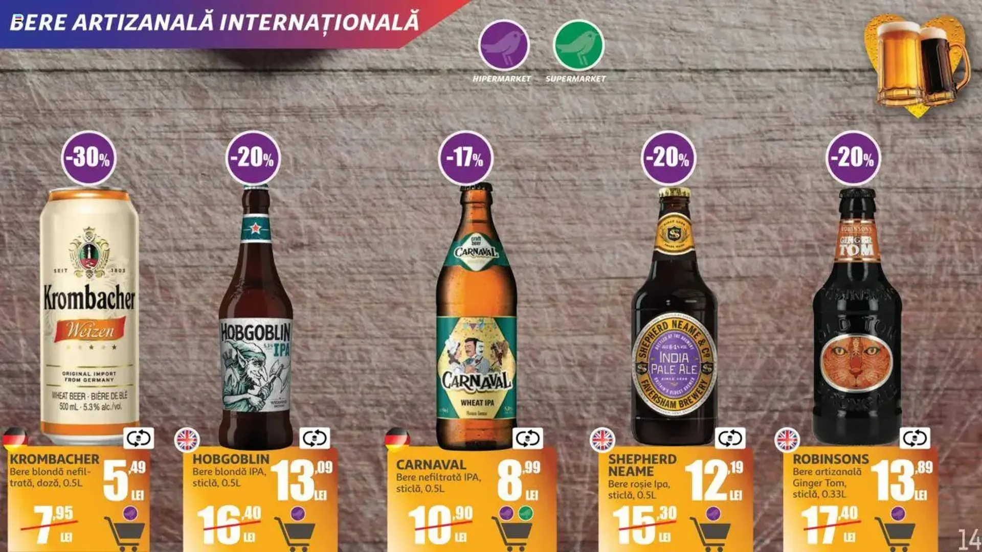 Catalog Catalog Auchan de la 11 iunie până la 15 iulie 2025 - Revista Pagina 14