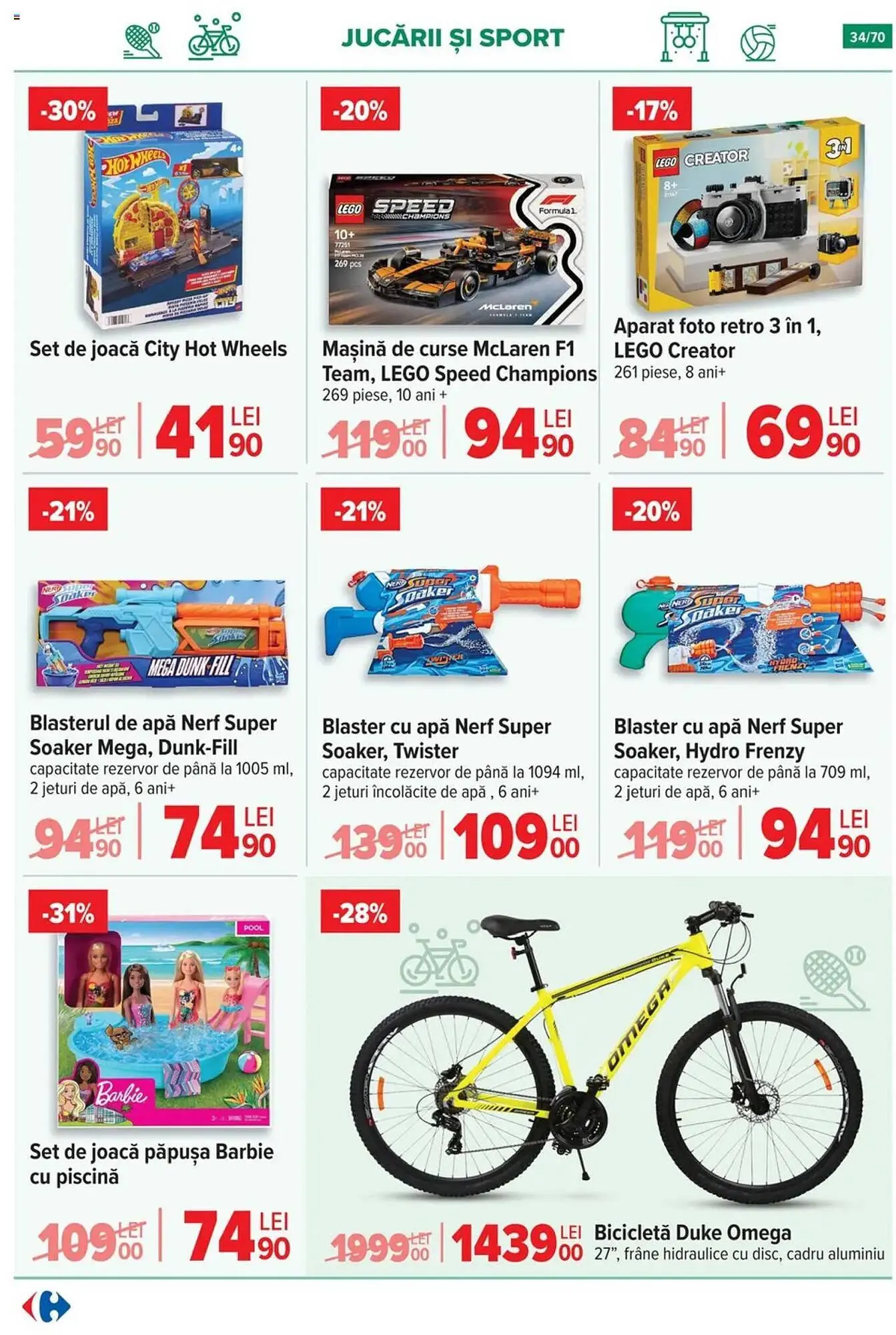 Catalog Catalog Carrefour de la 20 mai până la 3 iunie 2025 - Revista Pagina 34