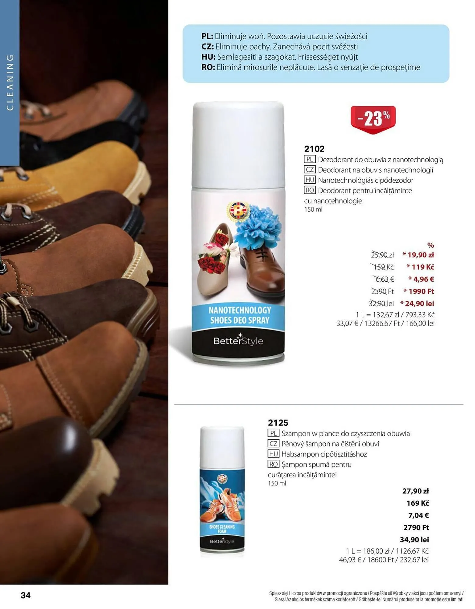 Catalog Catalog BetterStyle de la 1 octombrie până la 31 octombrie 2025 - Revista Pagina 34