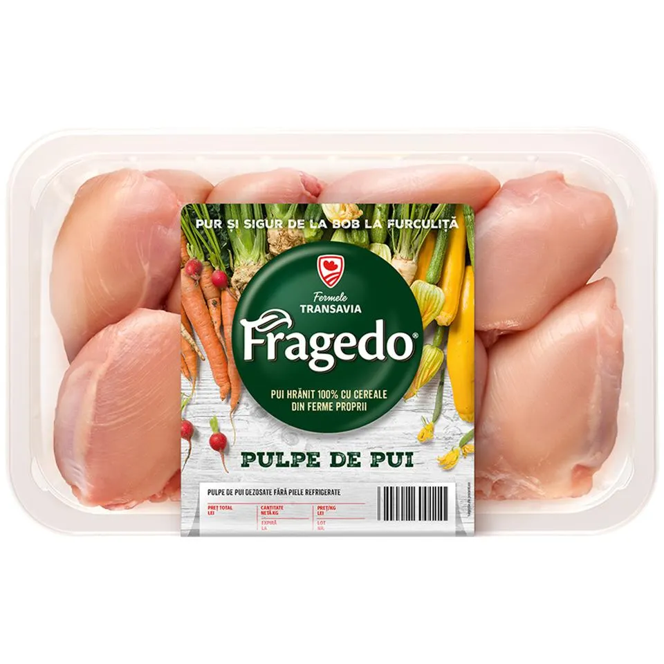 Fragedo | Pulpe de pui dezosate fara piele refrigerate