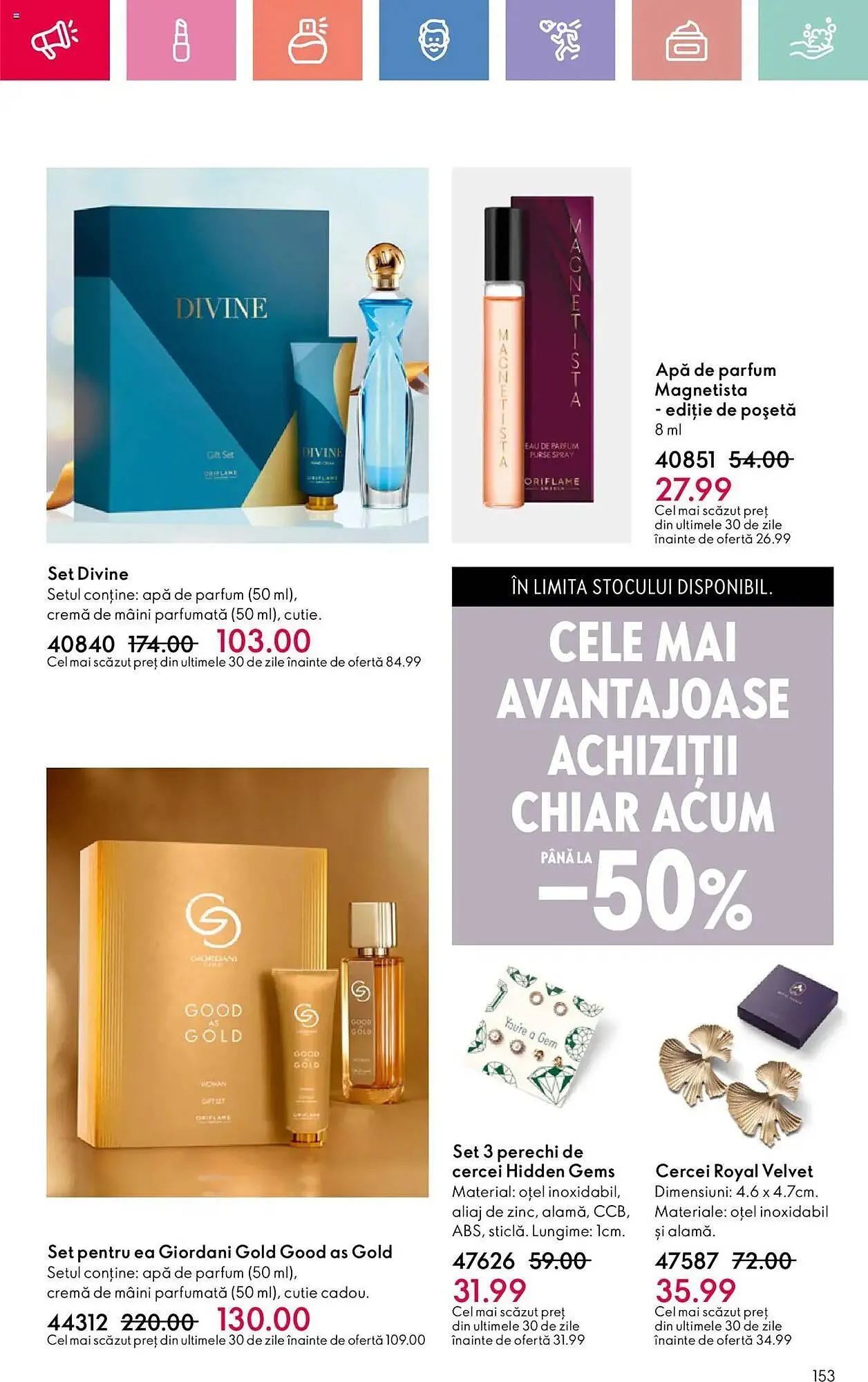 Catalog Catalog Oriflame de la 25 mai până la 14 iunie 2025 - Revista Pagina 153
