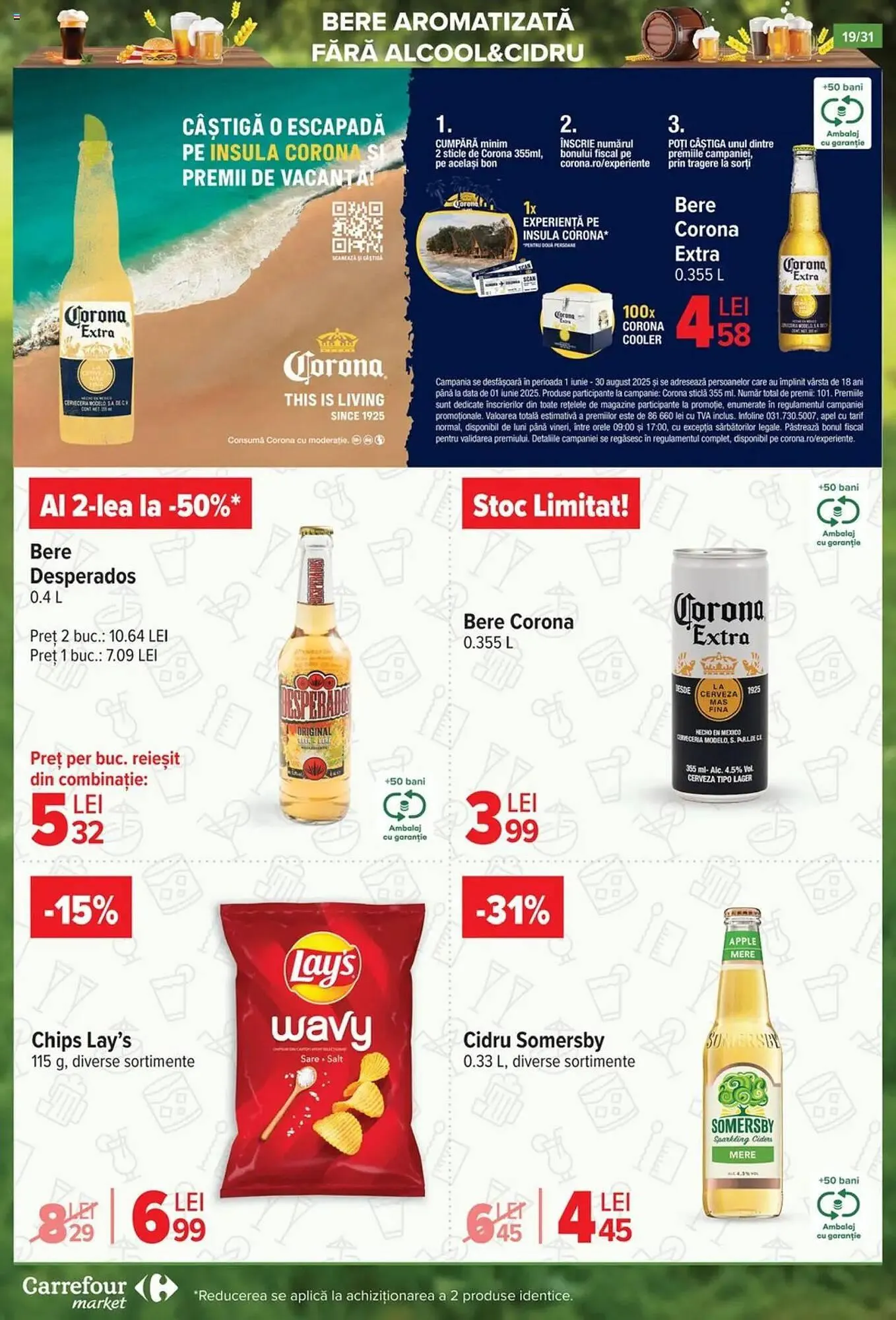 Catalog Catalog Carrefour Market de la 2 iulie până la 8 iulie 2025 - Revista Pagina 19
