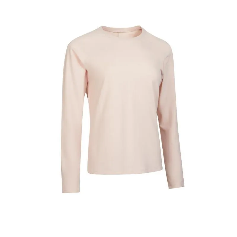 Bluză 500 fitness bumbac damă