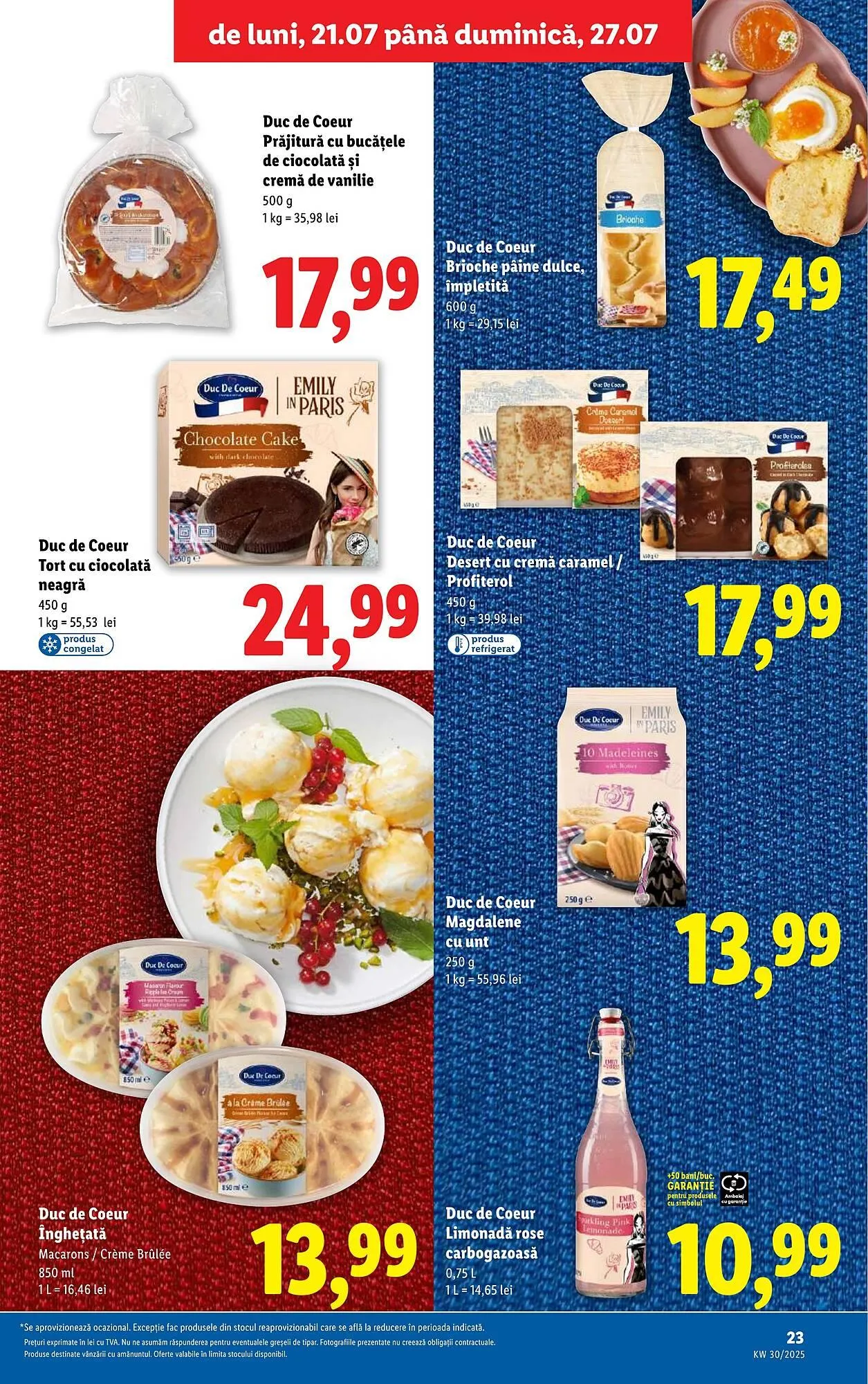 Catalog Catalog Lidl de la 21 iulie până la 27 iulie 2025 - Revista Pagina 23