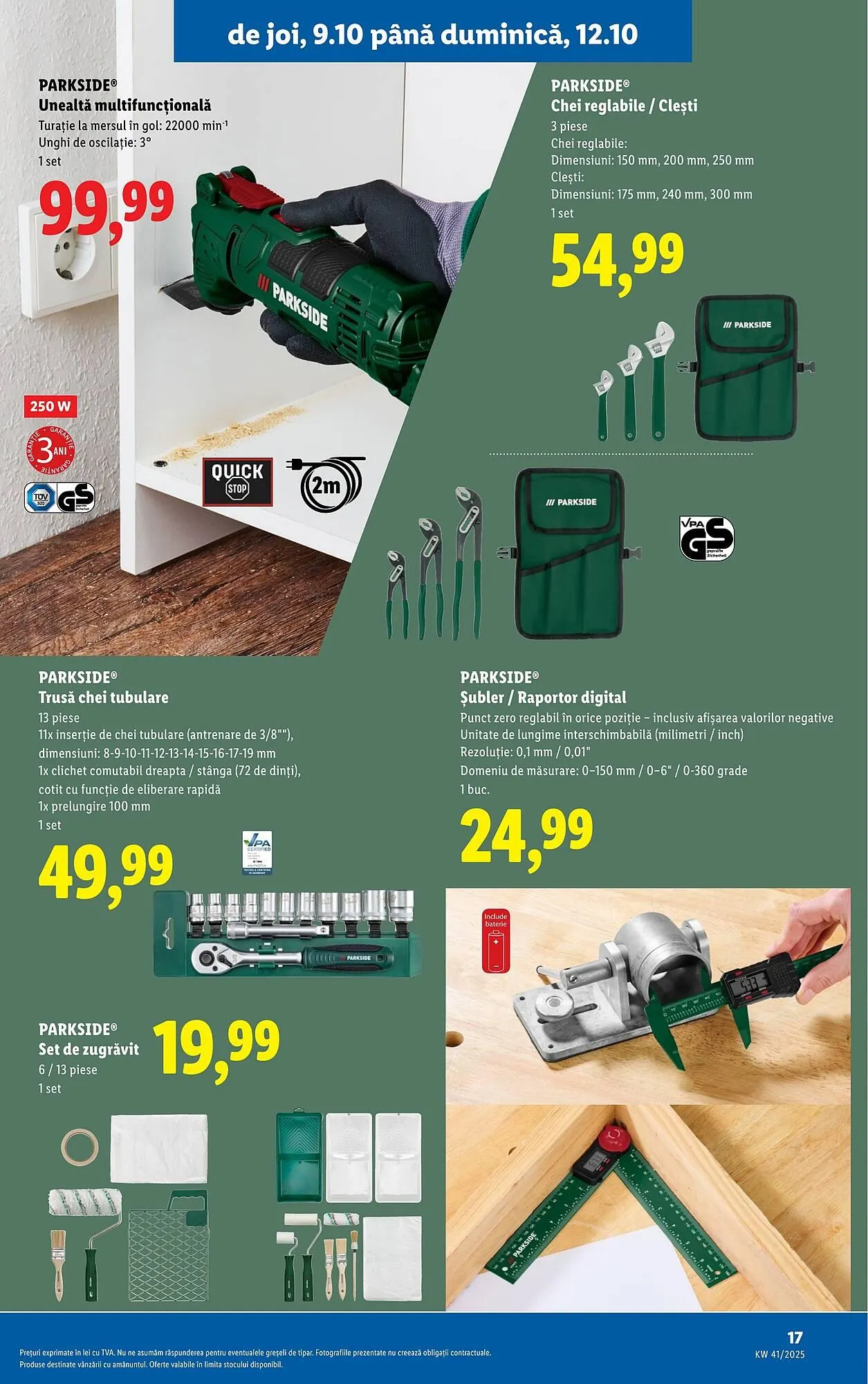 Catalog Catalog Lidl de la 6 octombrie până la 12 octombrie 2025 - Revista Pagina 17