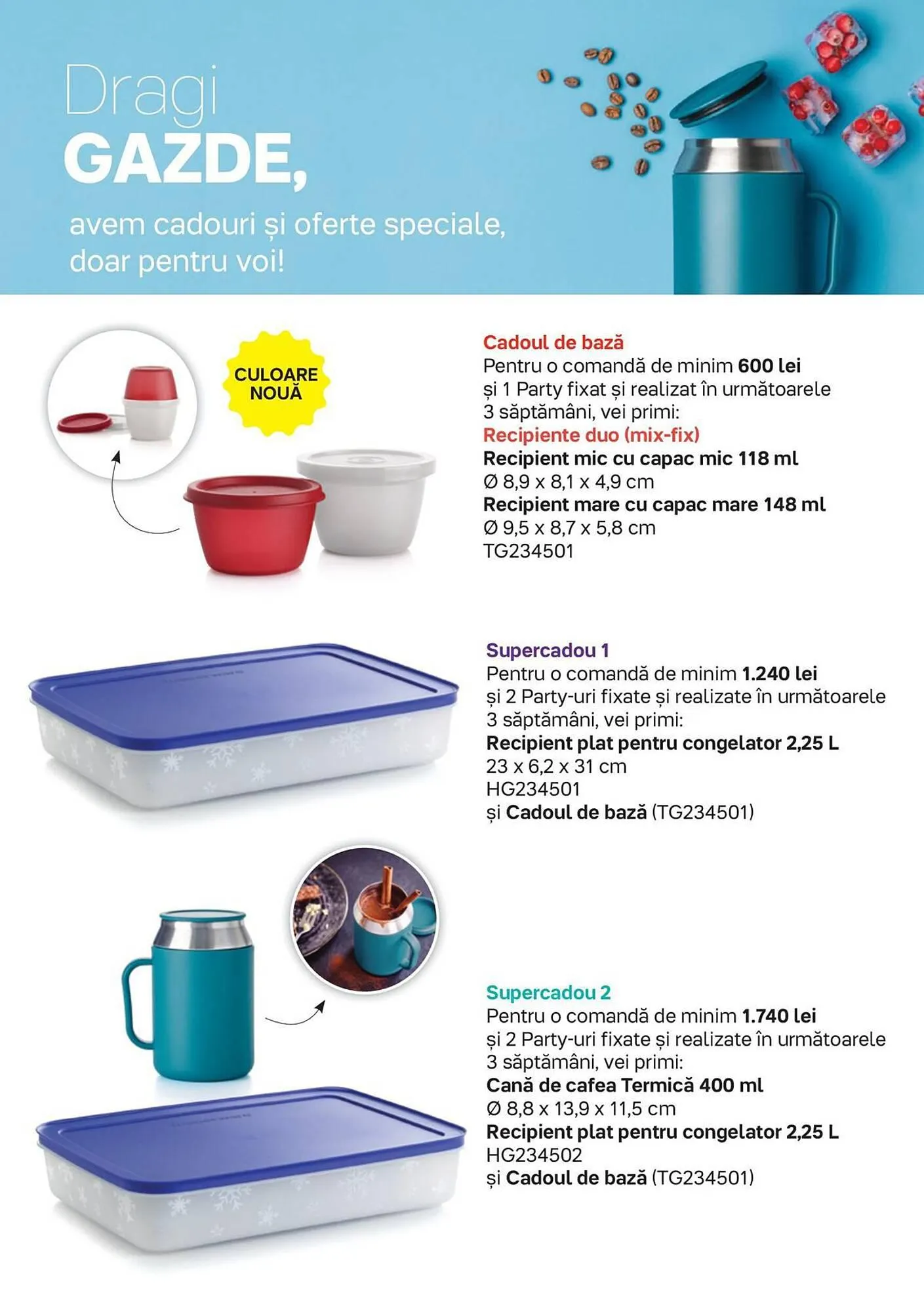 Catalog Tupperware catalog de la 6 noiembrie până la 3 decembrie 2023 - Revista Pagina 11