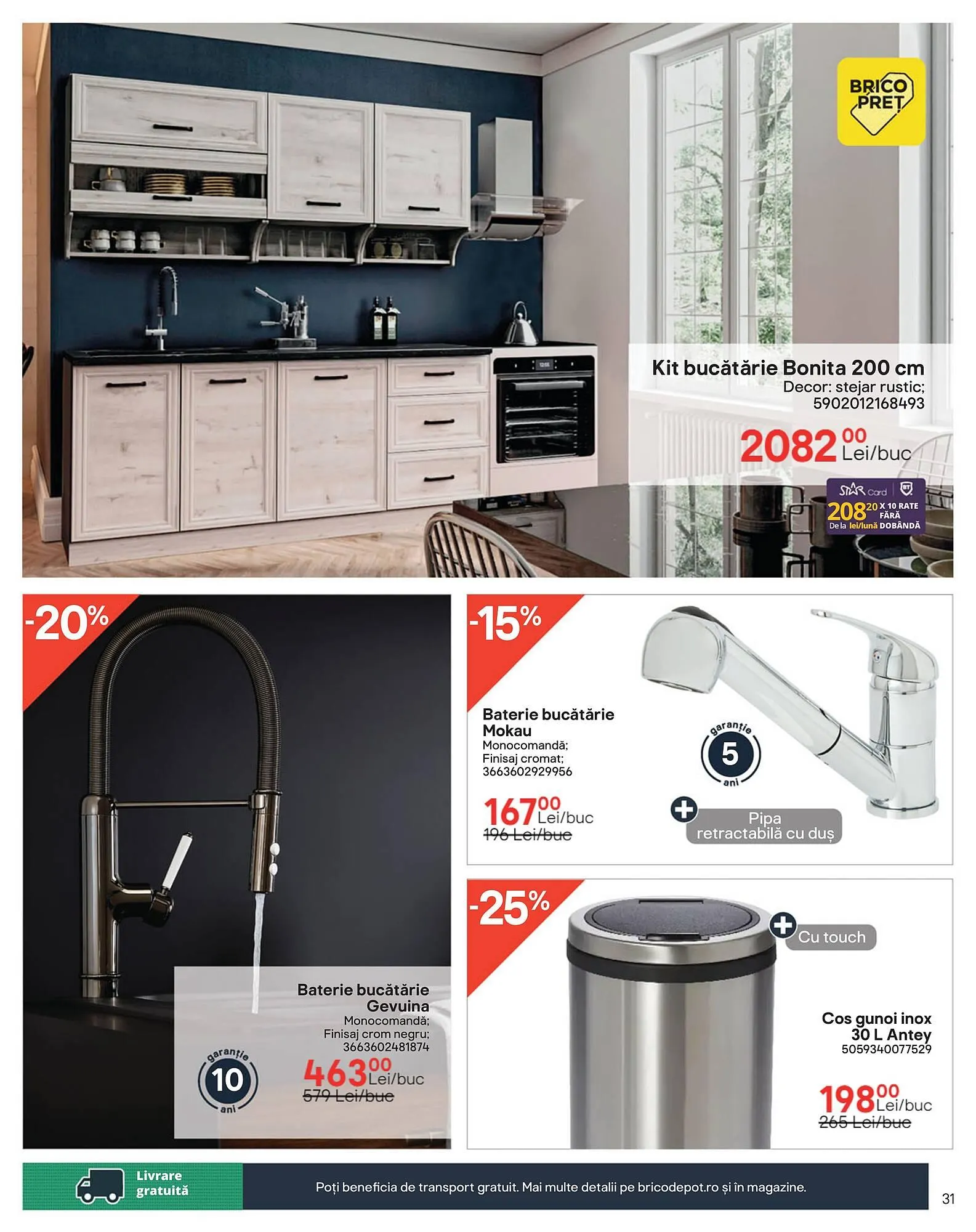 Catalog Brico Depôt catalog de la 4 aprilie până la 30 aprilie 2024 - Revista Pagina 31