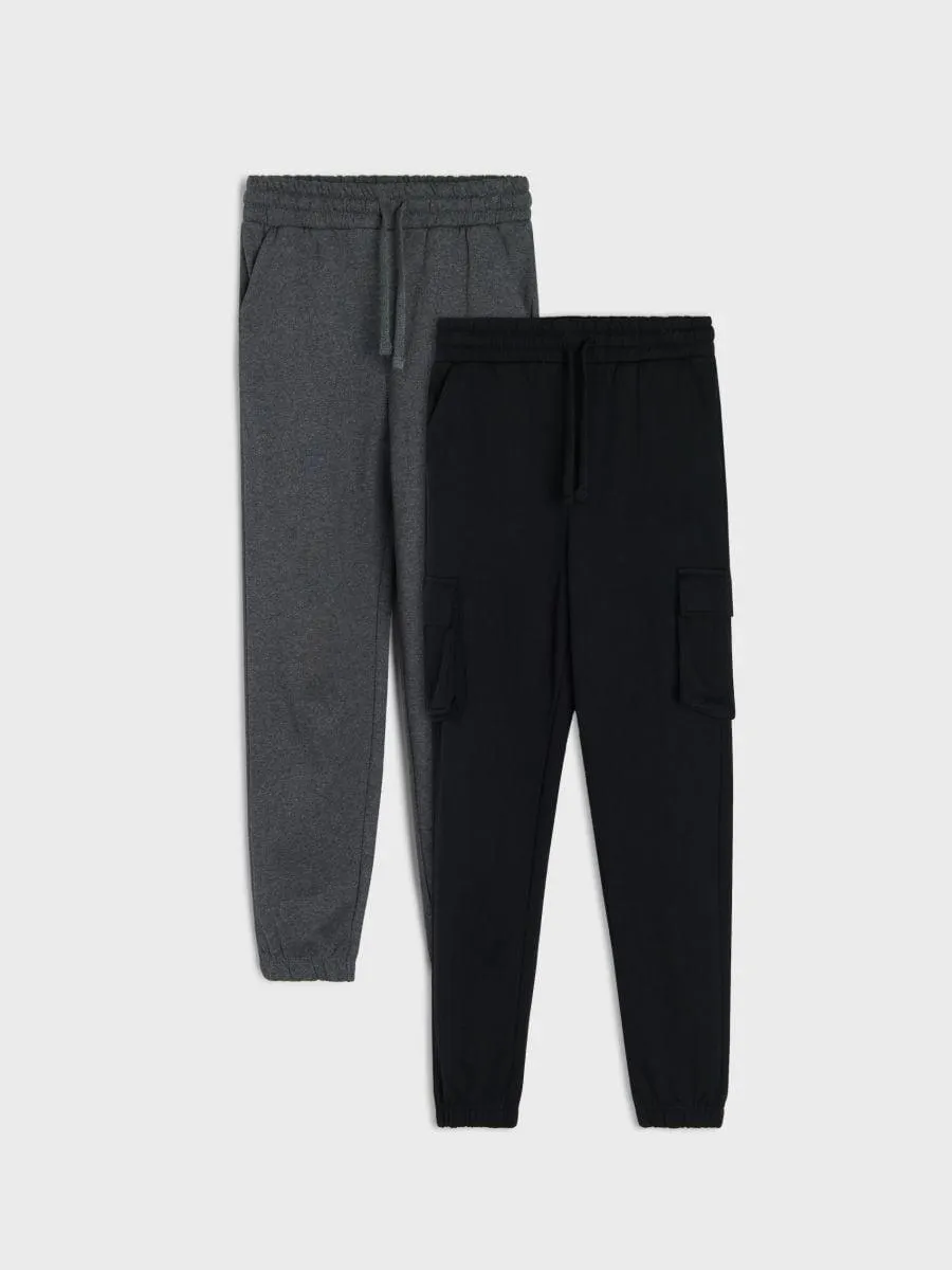 Pantaloni cargo 2 pack