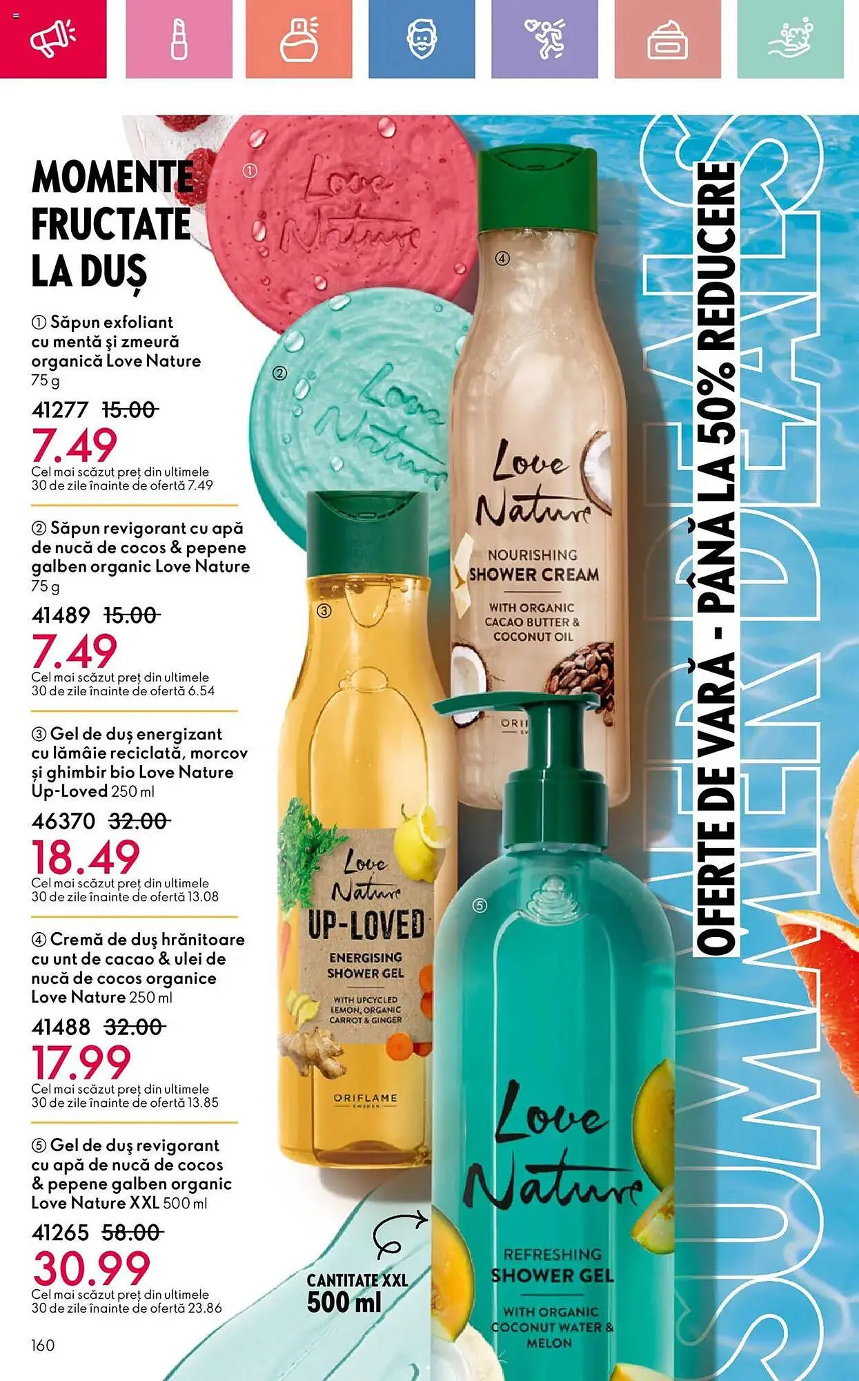 Catalog Catalog Oriflame de la 25 mai până la 14 iunie 2025 - Revista Pagina 160