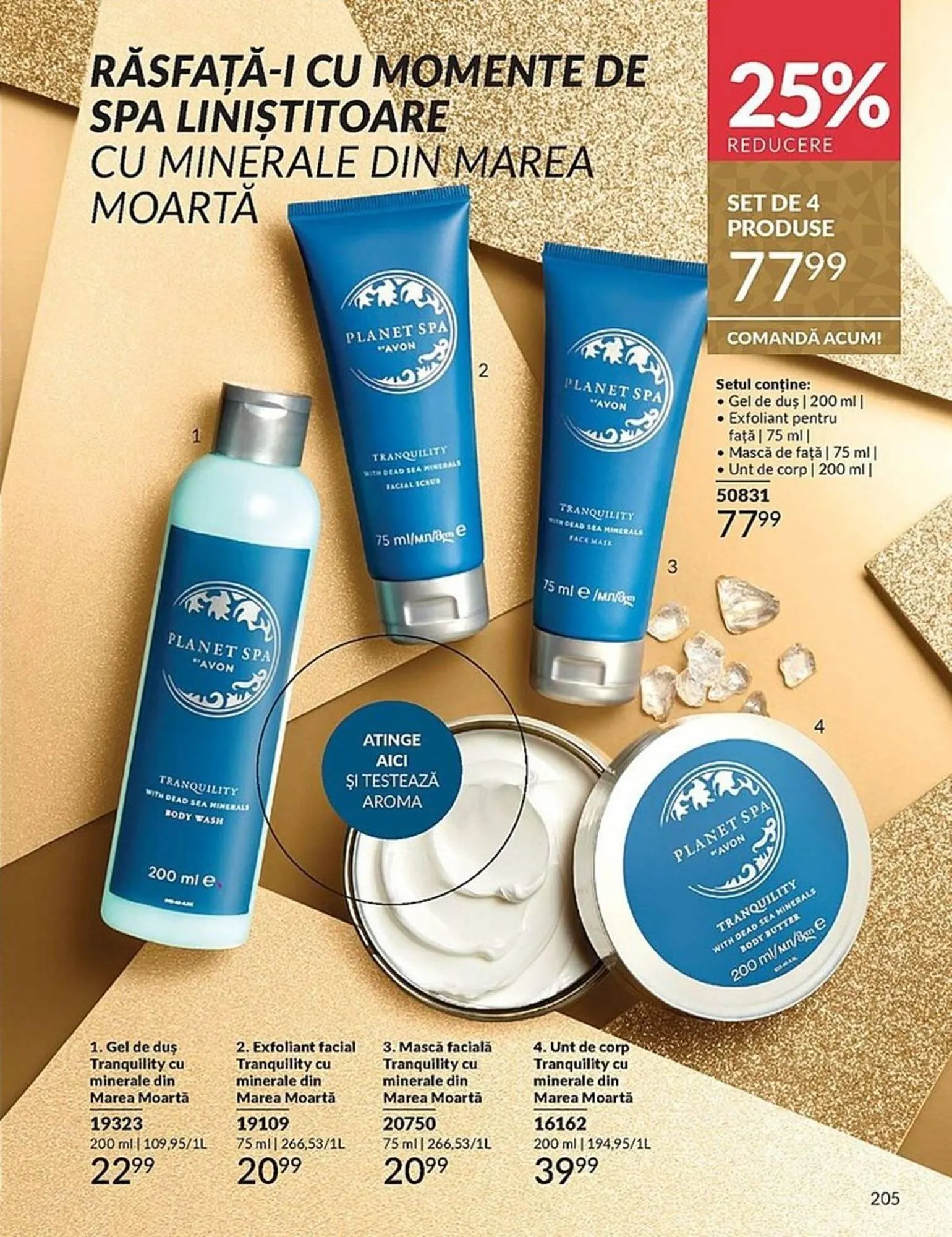 Catalog Catalog Avon de la 3 noiembrie până la 30 noiembrie 2025 - Revista Pagina 203