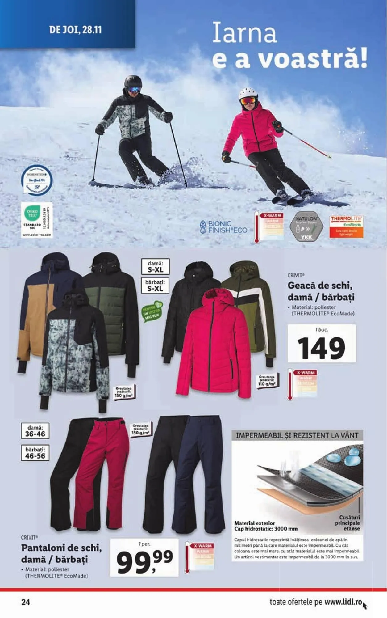 Catalog Catalog Lidl de la 25 noiembrie până la 1 decembrie 2024 - Revista Pagina 24