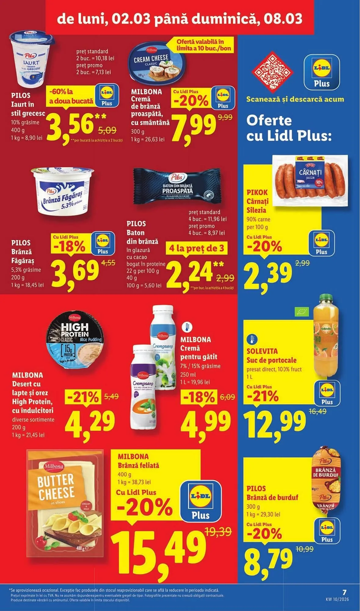 Catalog Catalog Lidl de la 2 martie până la 8 martie 2026 - Revista Pagina 7
