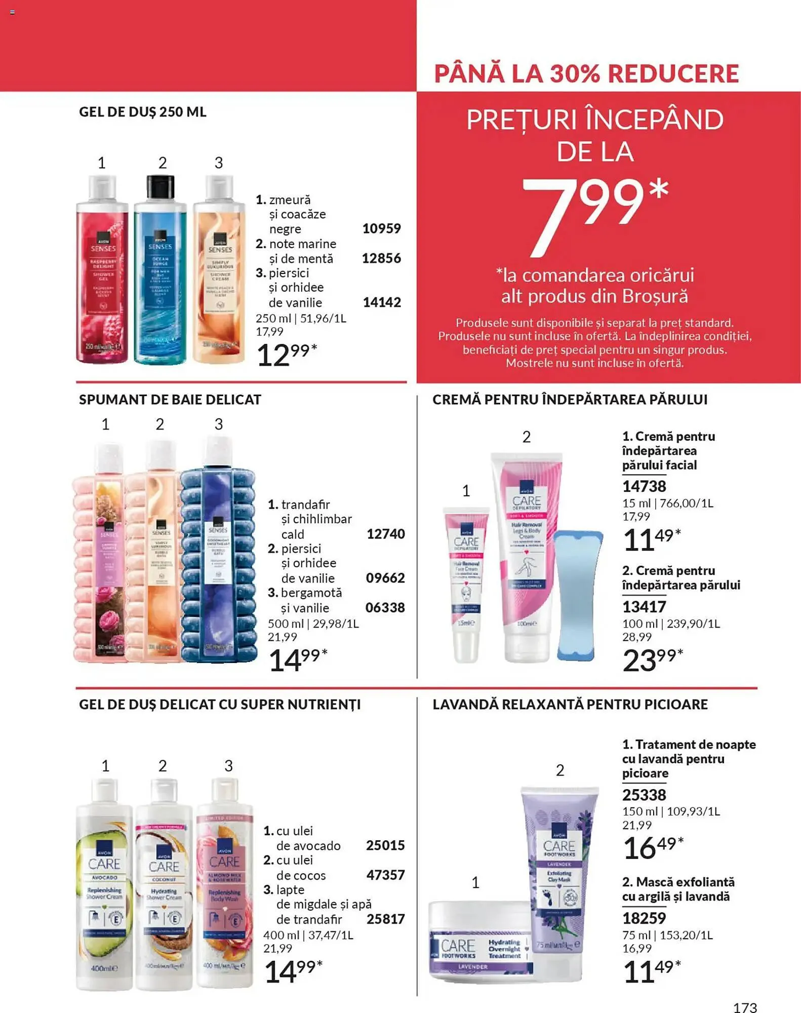 Catalog Catalog Avon de la 31 martie până la 30 aprilie 2026 - Revista Pagina 175
