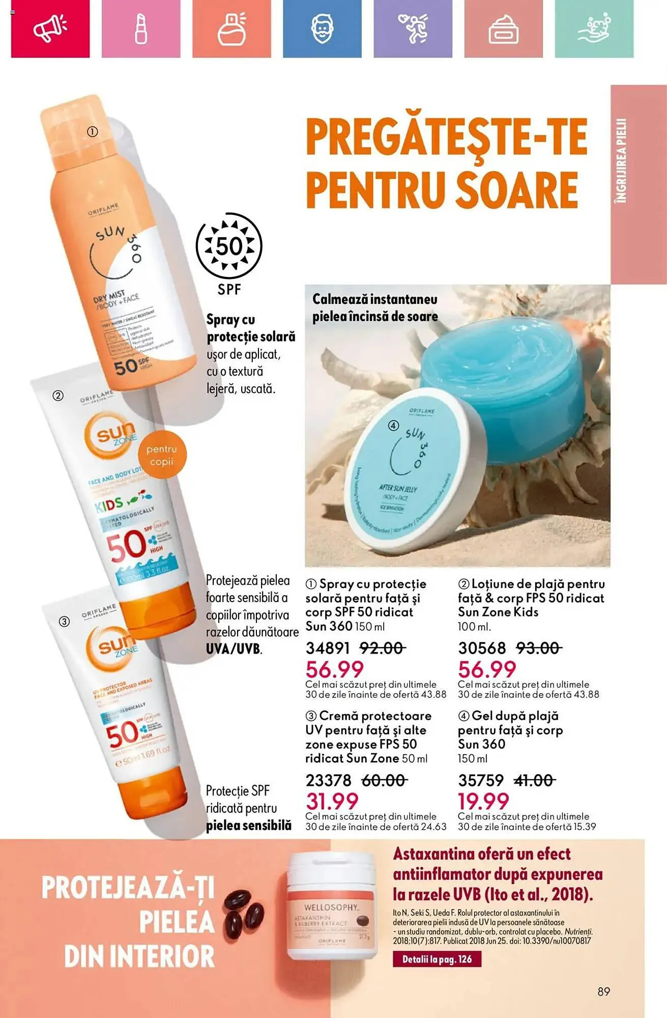Catalog Catalog Oriflame de la 25 mai până la 14 iunie 2025 - Revista Pagina 89