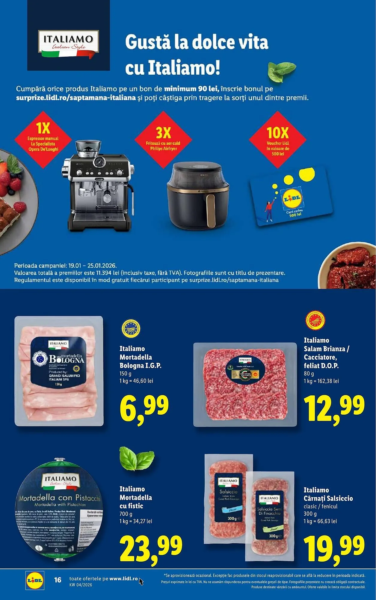Catalog Catalog Lidl de la 19 ianuarie până la 25 ianuarie 2026 - Revista Pagina 16