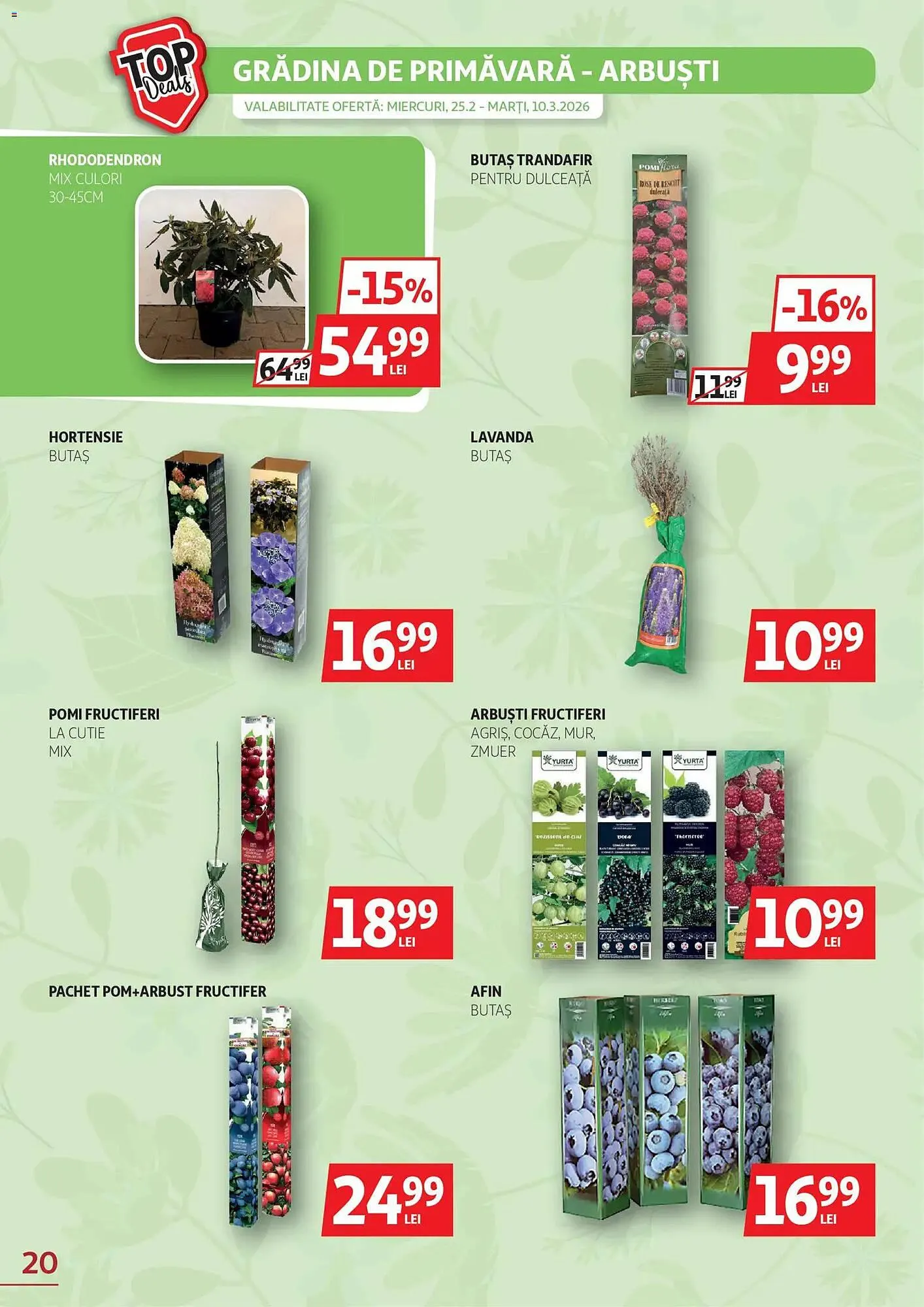 Catalog Catalog Auchan de la 25 februarie până la 10 martie 2026 - Revista Pagina 20