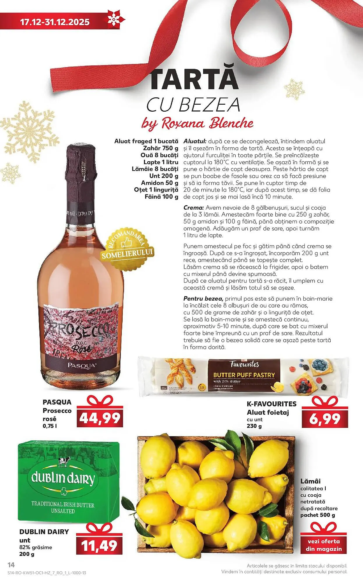 Catalog Catalog Kaufland de la 16 decembrie până la 31 decembrie 2025 - Revista Pagina 14
