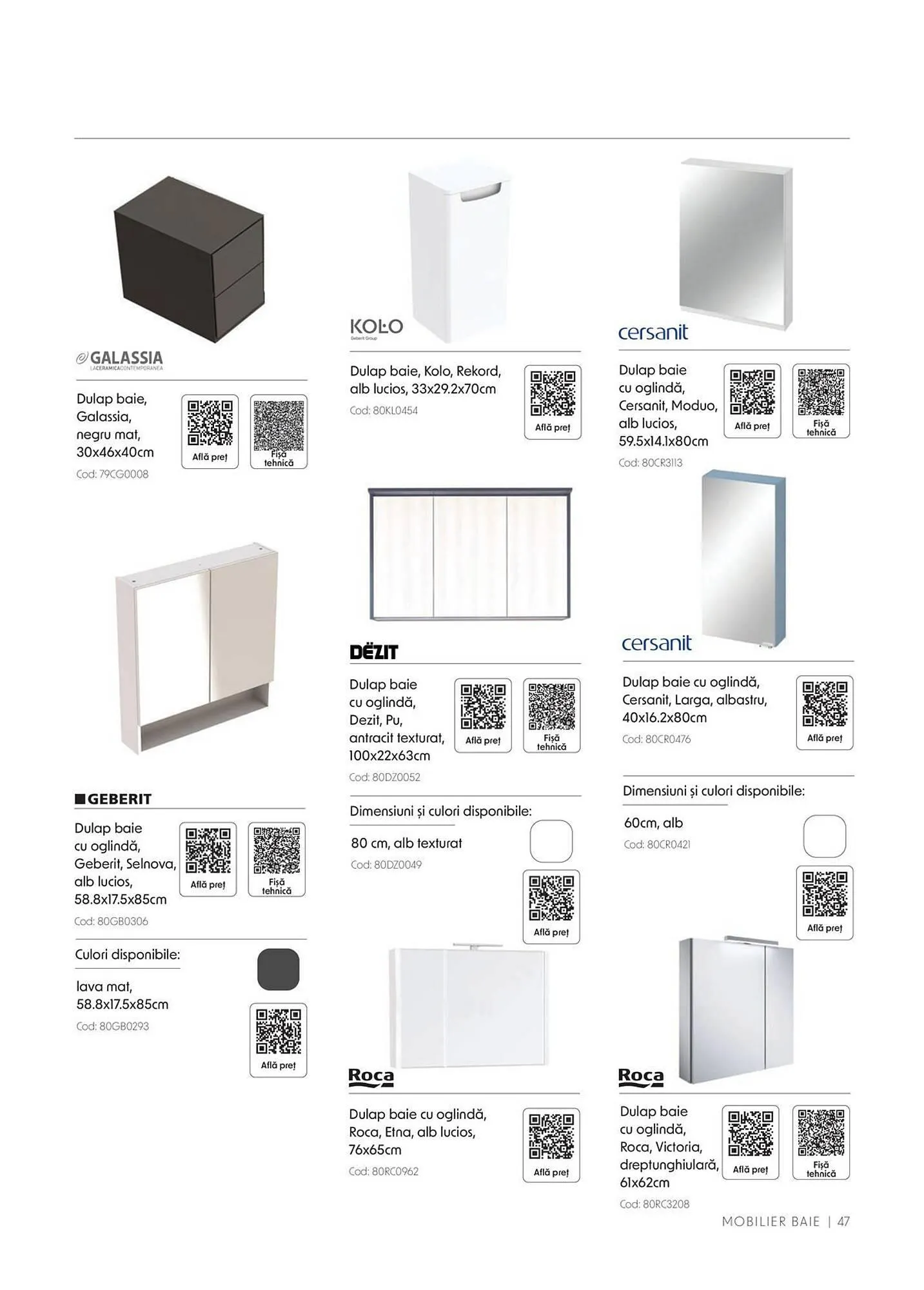 Catalog Catalog Romstal de la 1 aprilie până la 31 decembrie 2026 - Revista Pagina 47