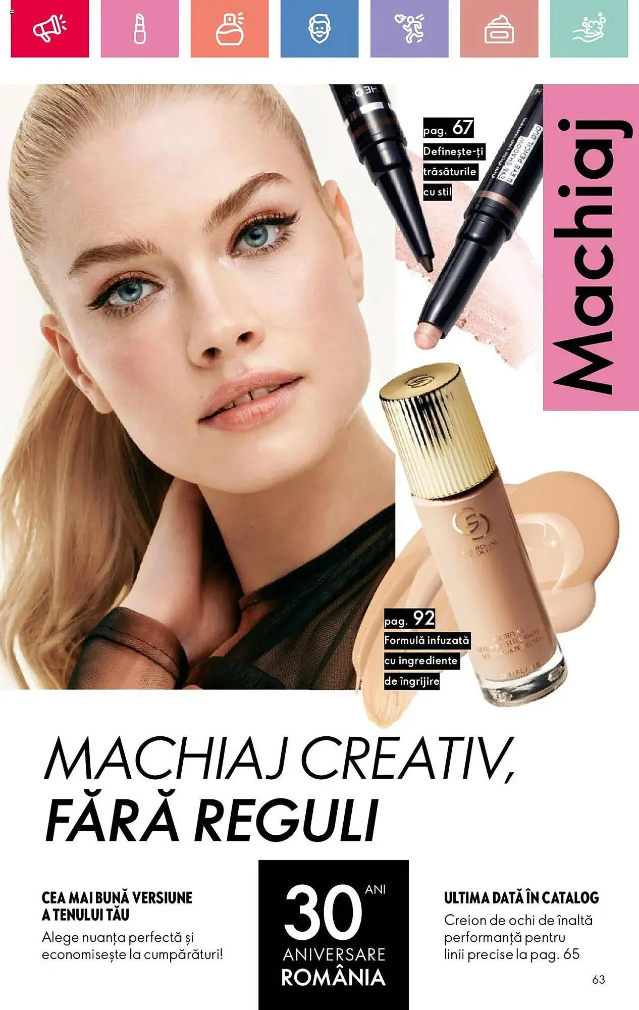 Catalog Catalog Oriflame de la 26 iulie până la 19 august 2025 - Revista Pagina 63