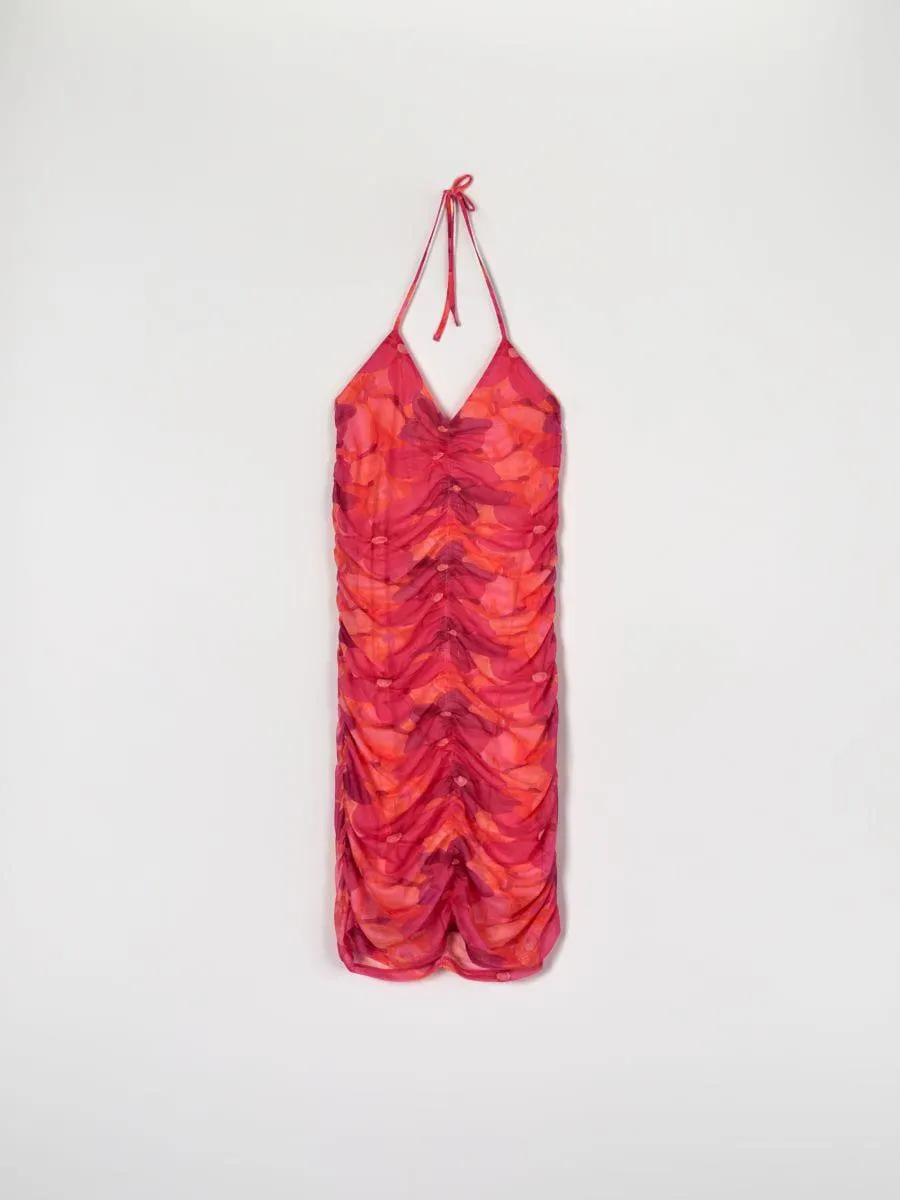 Rochie mini cu șnur decorativ