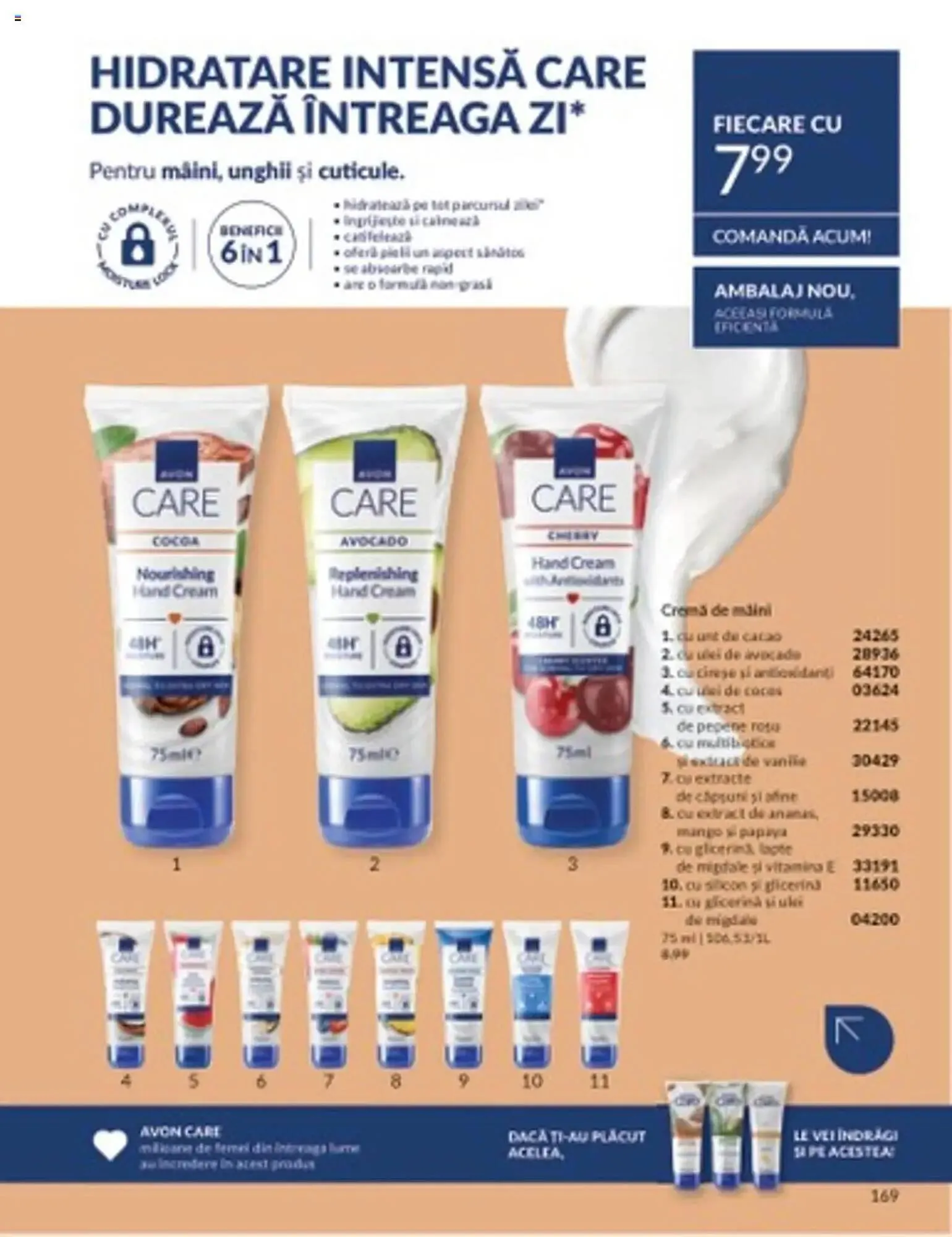Catalog Catalog Avon de la 1 martie până la 31 martie 2025 - Revista Pagina 169