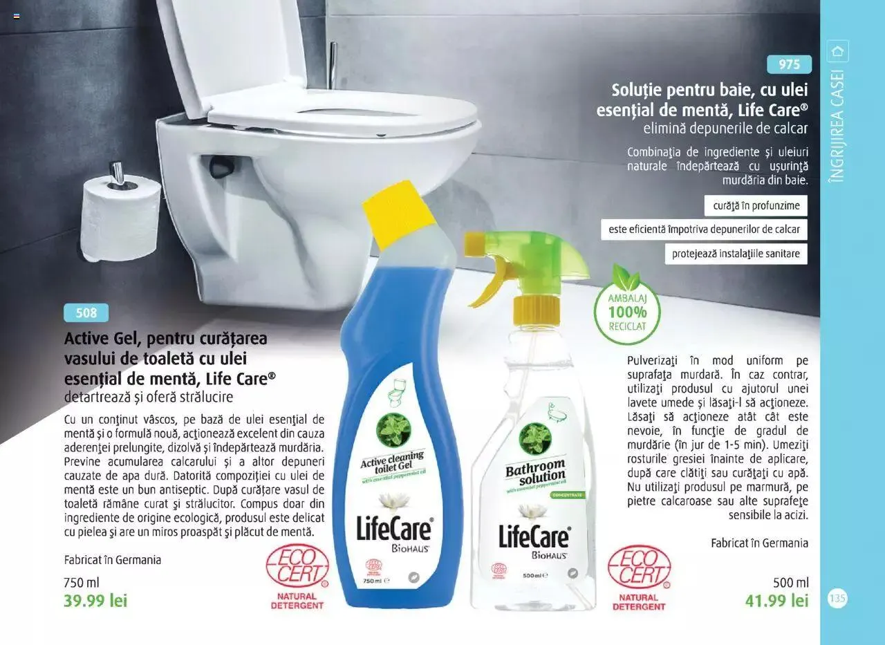 Catalog Catalog Life Care primavara-vara 2023 de la 1 martie până la 31 decembrie 2023 - Revista Pagina 137