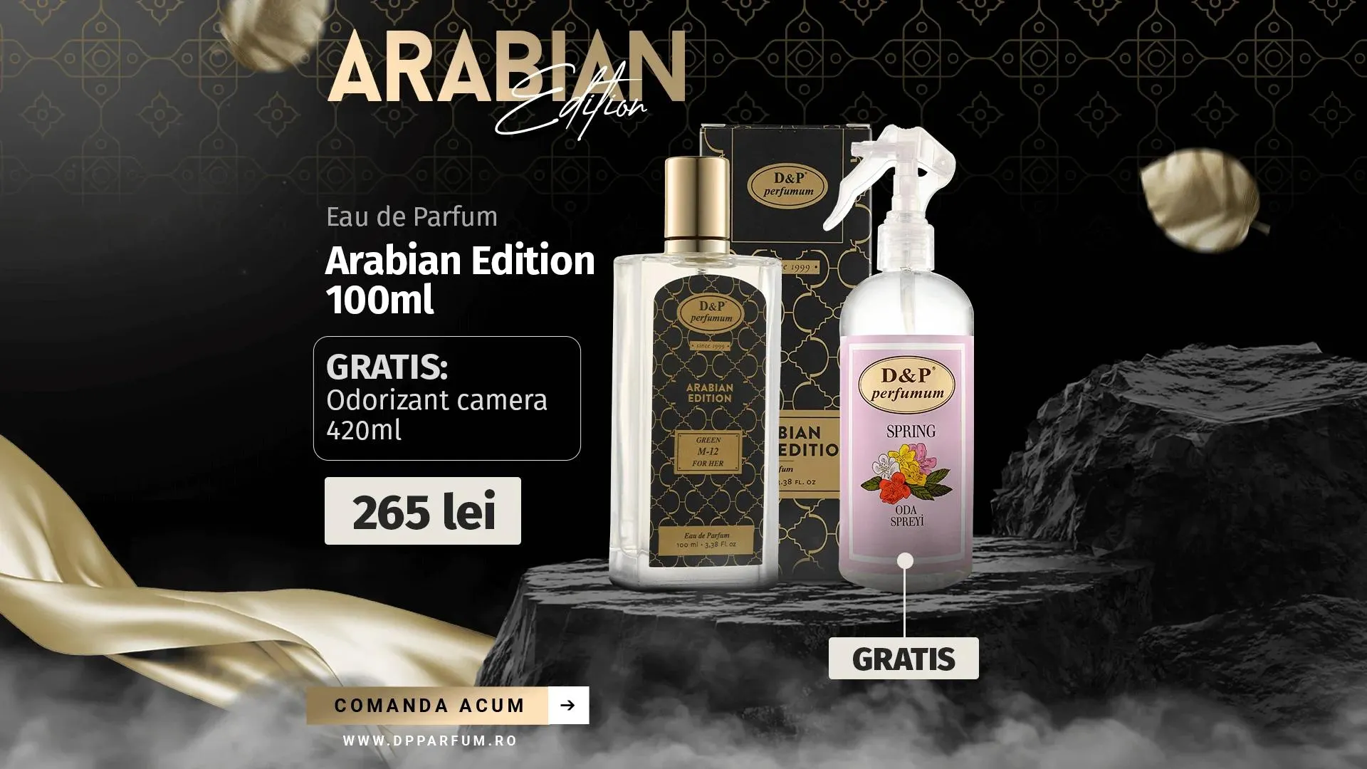 Set promo Arabian Edition 100 ml + [GRATIS = 1 x Odorizant camera]