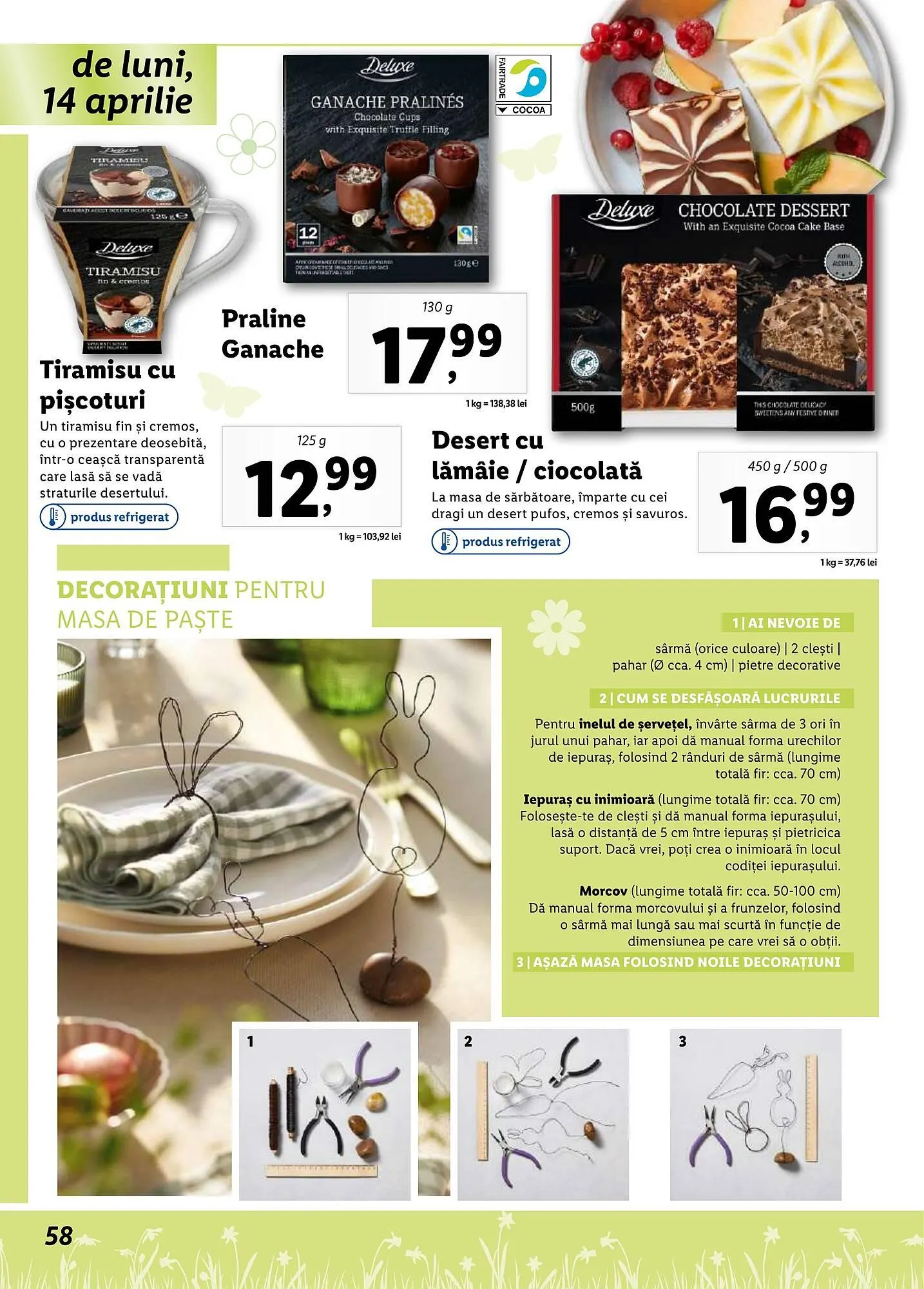 Catalog Catalog Lidl de la 24 martie până la 20 aprilie 2025 - Revista Pagina 58