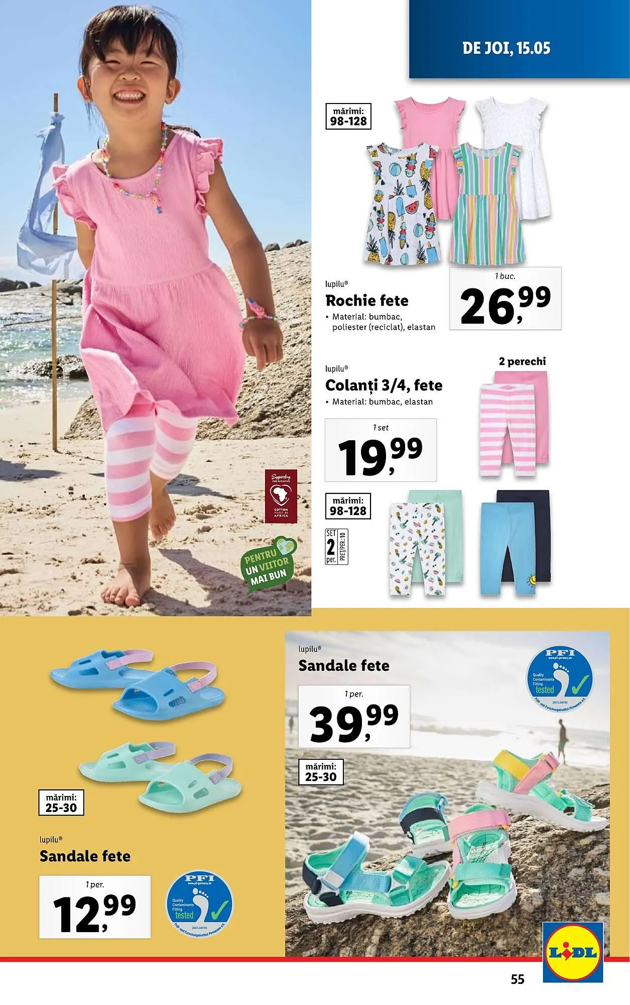 Catalog Catalog Lidl de la 12 mai până la 18 mai 2025 - Revista Pagina 55