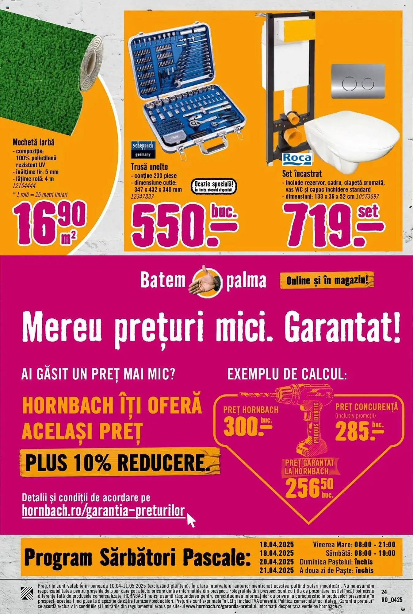 Catalog Catalog Hornbach de la 10 aprilie până la 11 mai 2025 - Revista Pagina 24