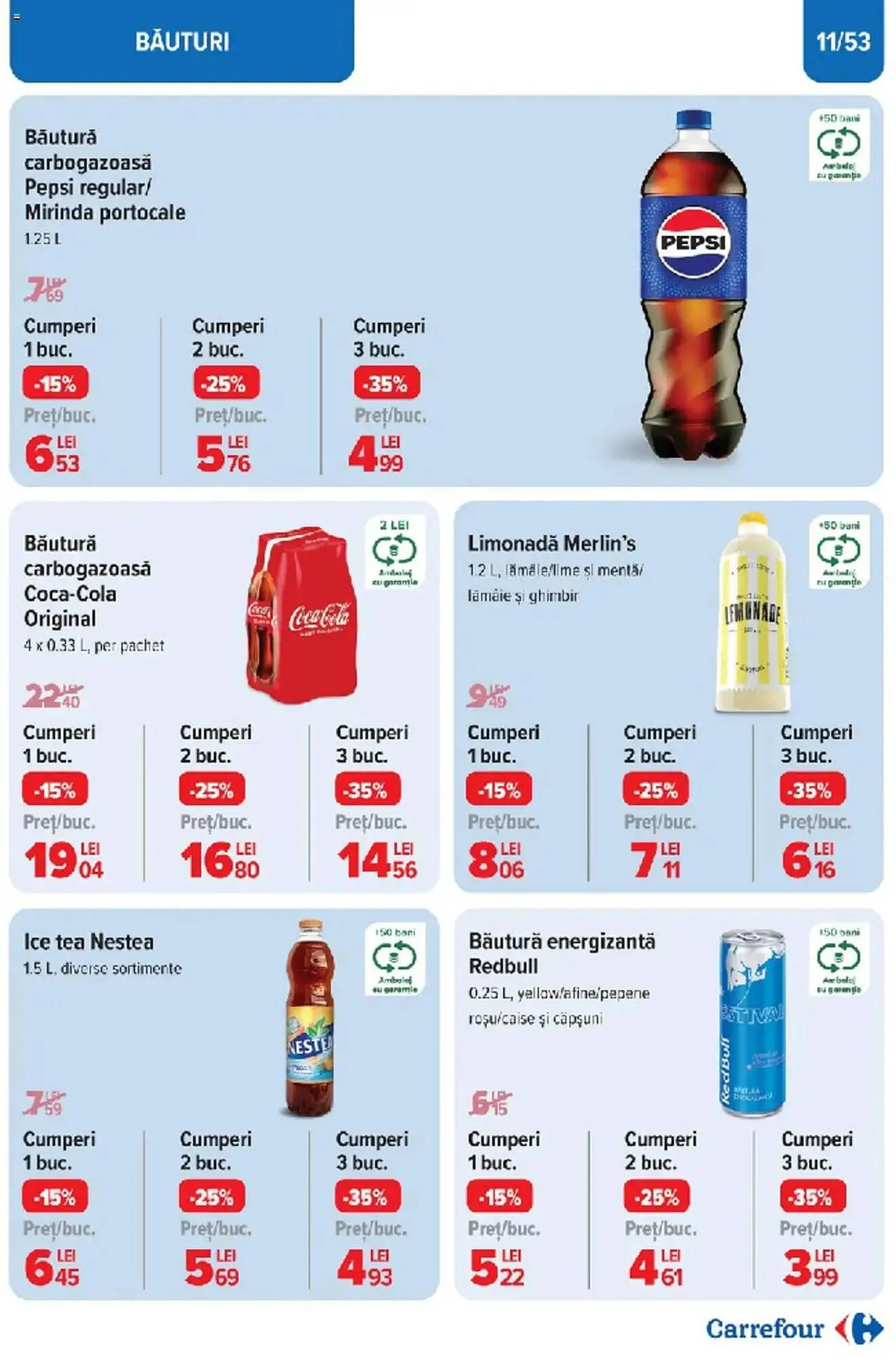 Catalog Catalog Carrefour de la 10 martie până la 18 martie 2025 - Revista Pagina 11