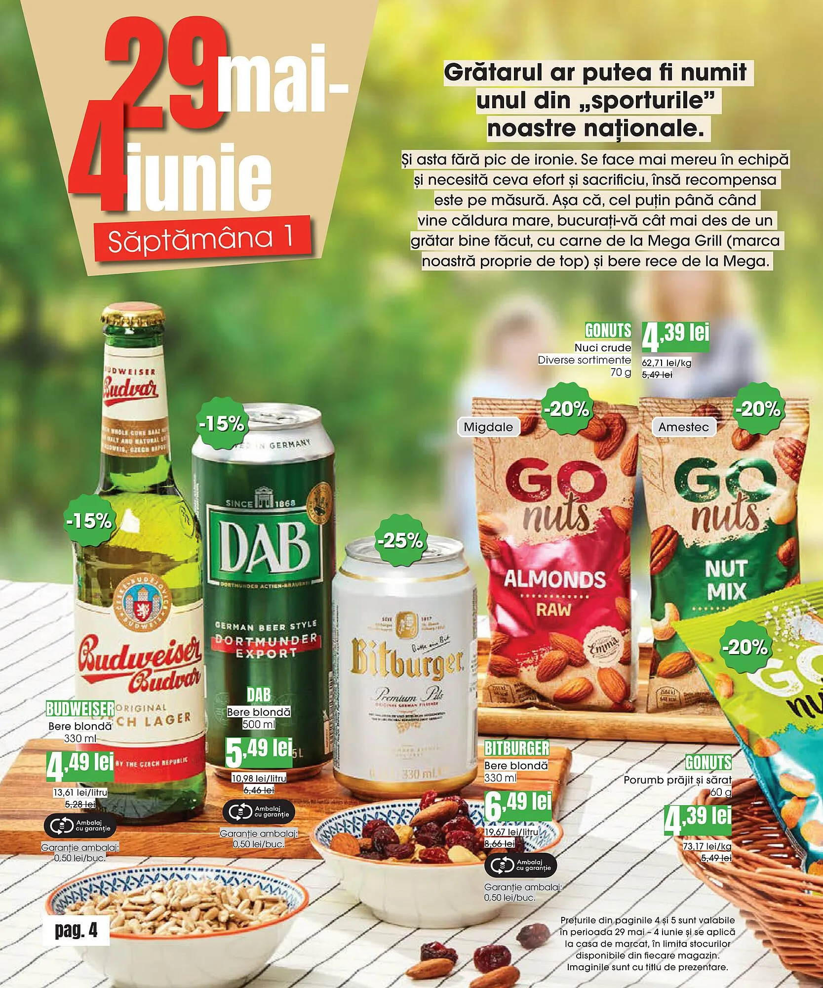 Catalog Catalog Mega Image de la 28 mai până la 30 iunie 2025 - Revista Pagina 4