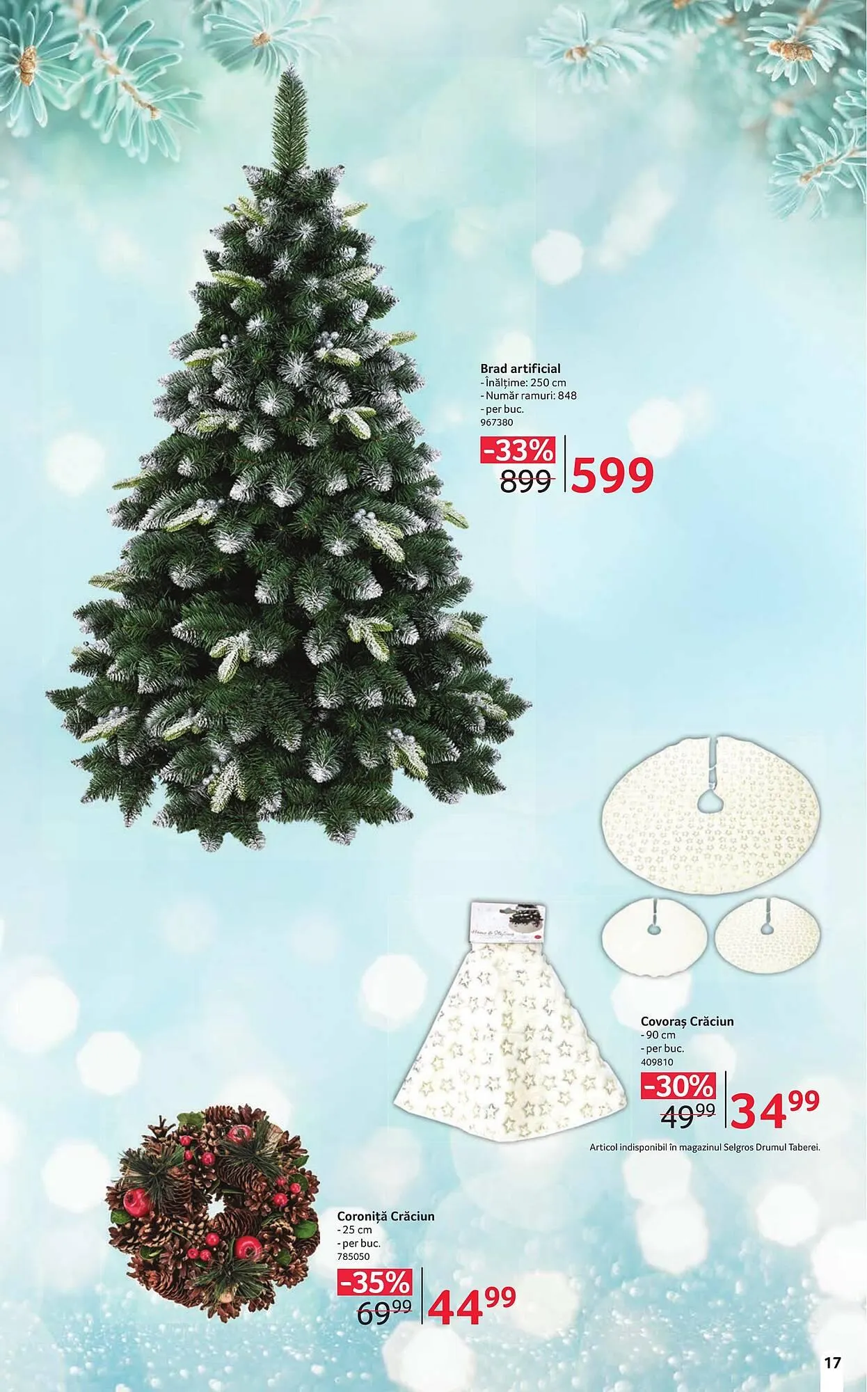 Catalog Catalog Selgros de la 6 decembrie până la 24 decembrie 2025 - Revista Pagina 17