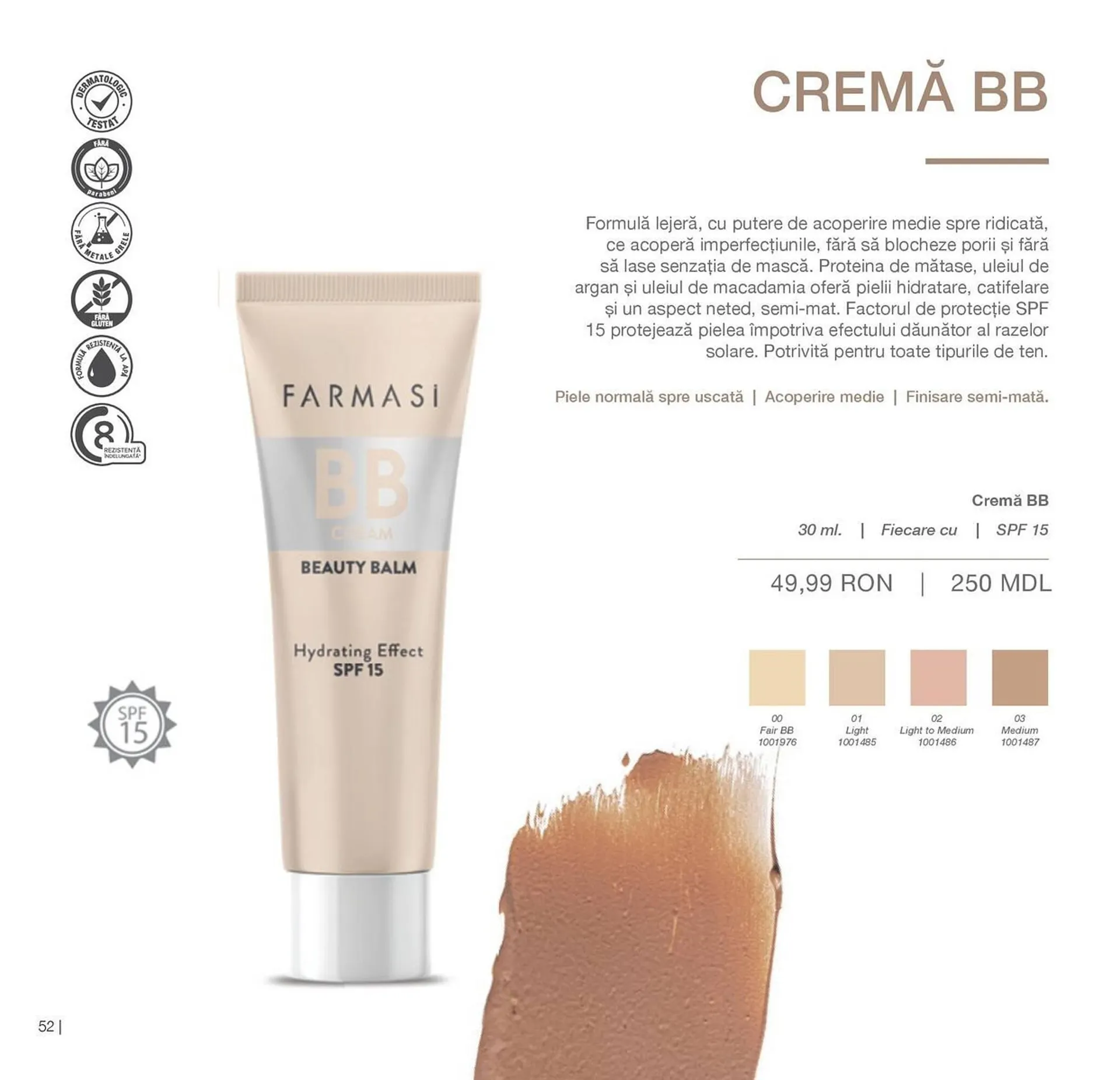 Catalog Catalog Farmasi de la 1 aprilie până la 31 august 2026 - Revista Pagina 52