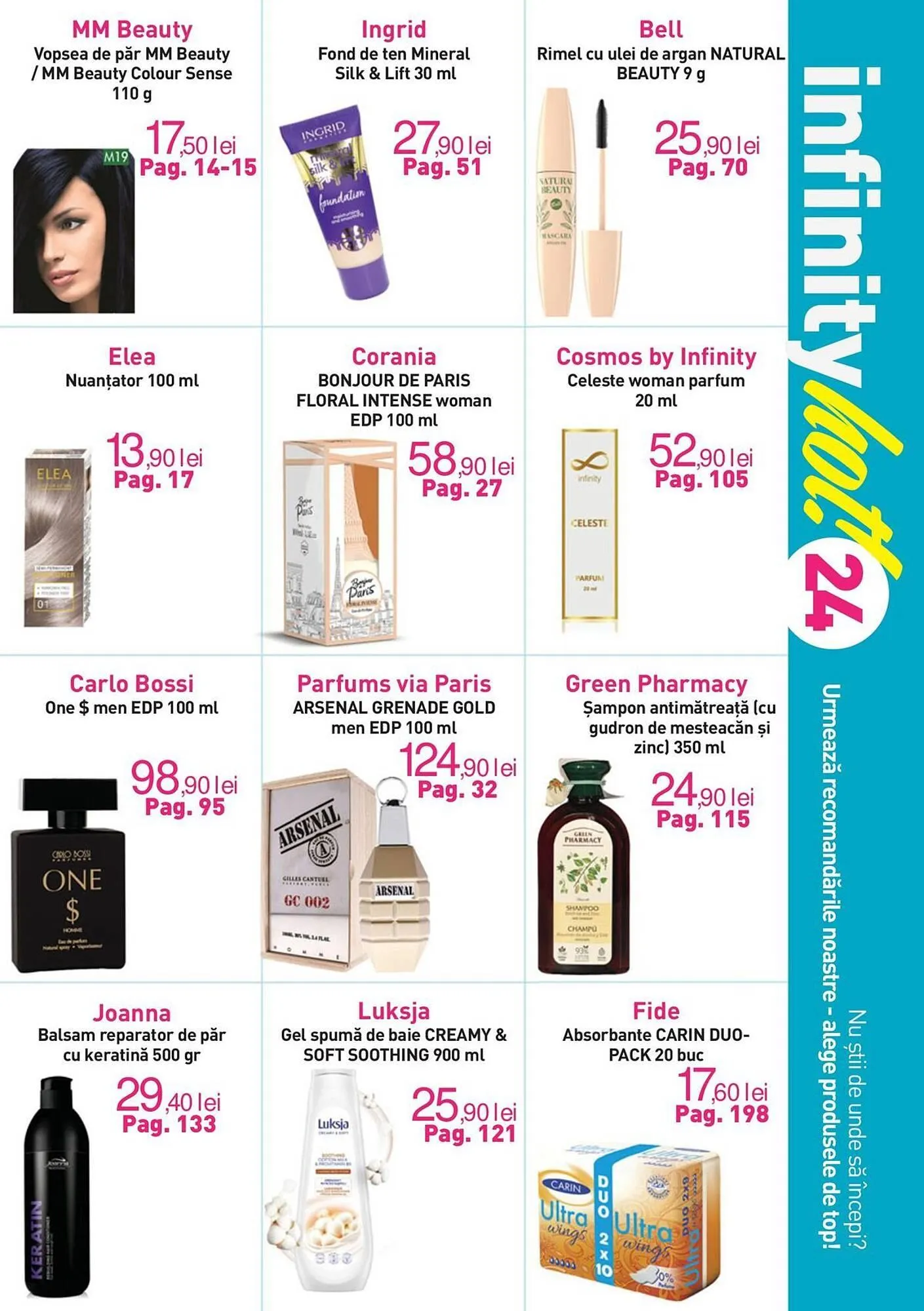 Catalog Infinity catalog de la 5 martie până la 30 aprilie 2024 - Revista Pagina 14