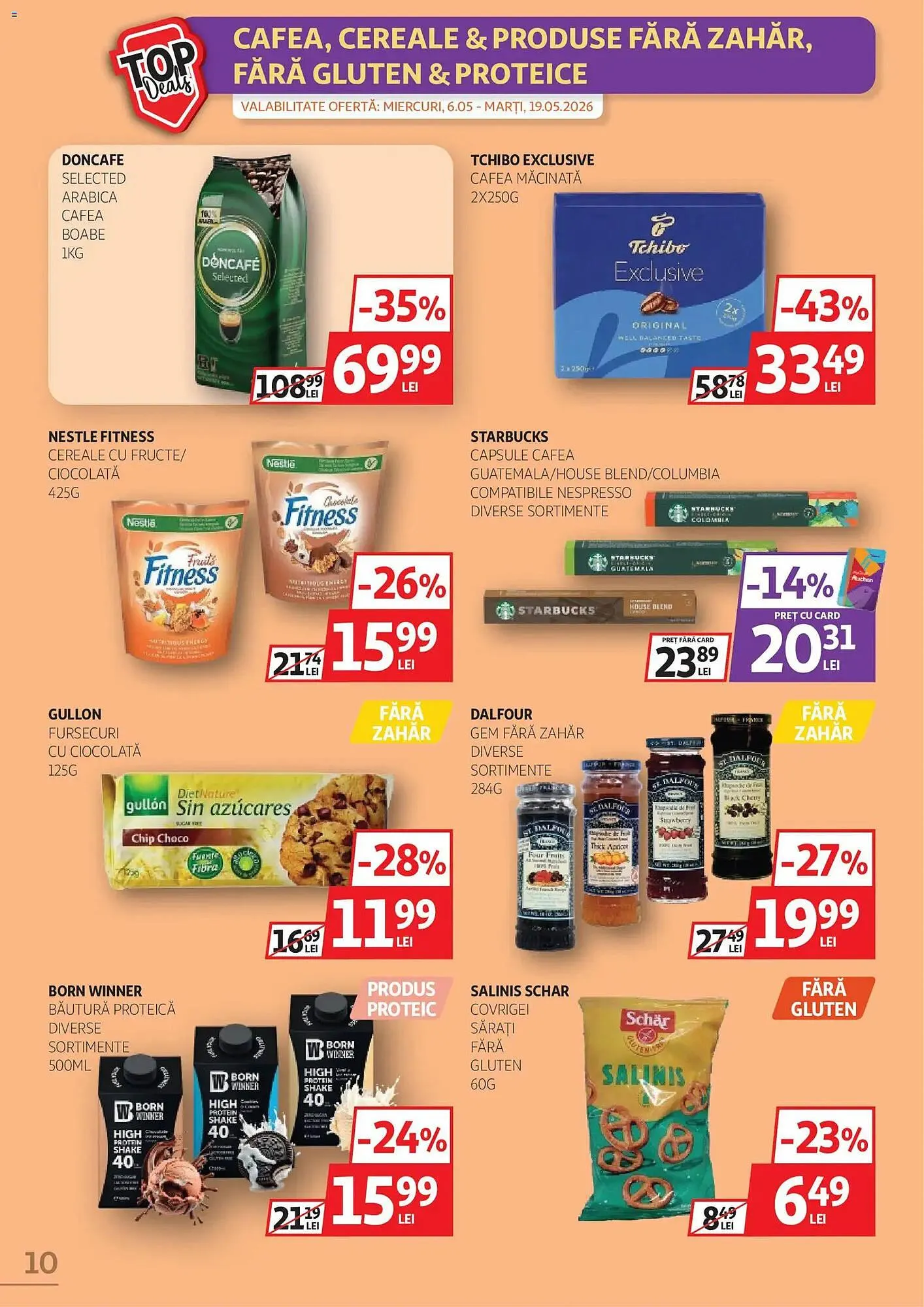 Catalog Catalog Auchan de la 6 mai până la 19 mai 2026 - Revista Pagina 10