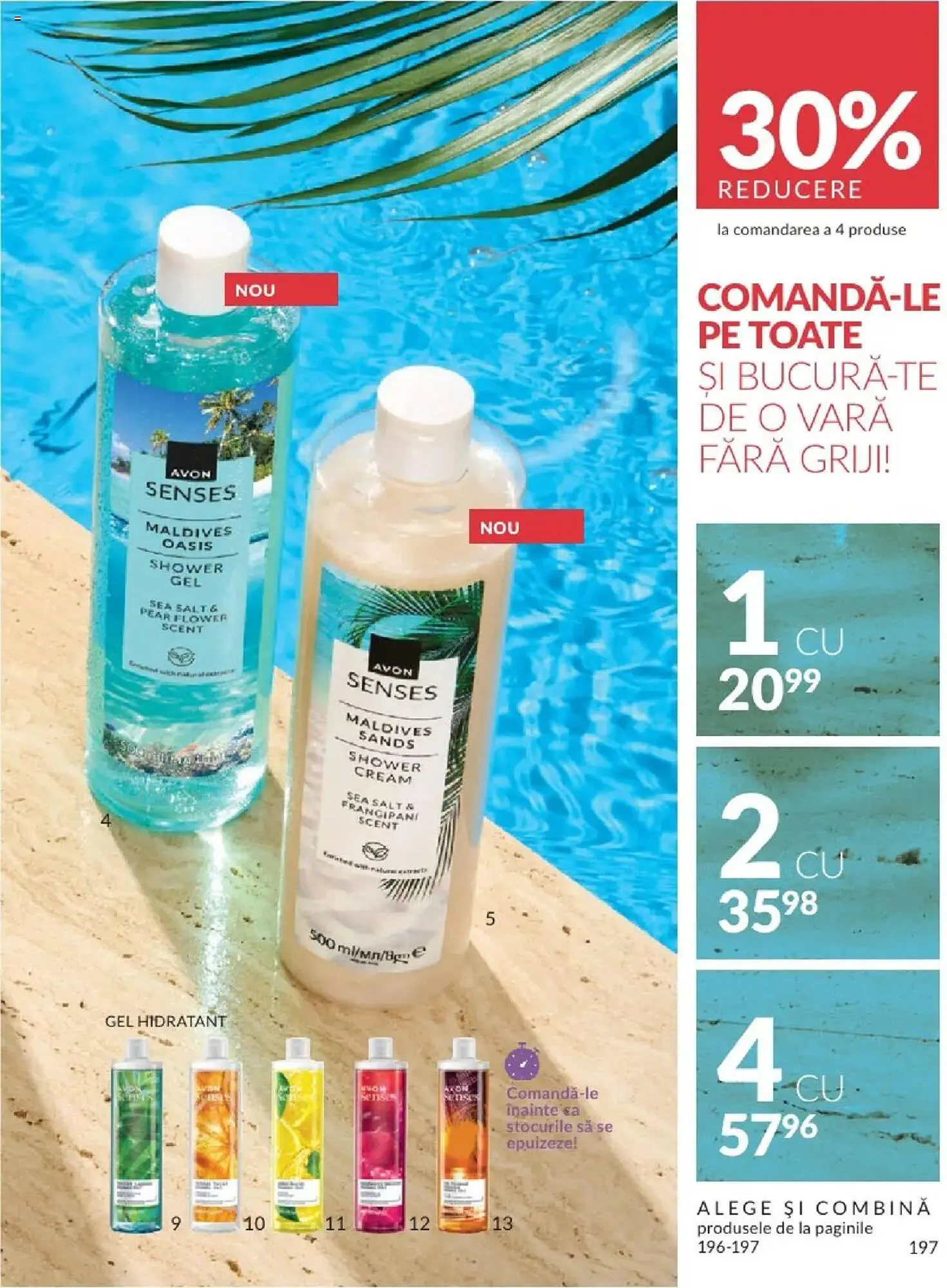Catalog Catalog Avon de la 31 mai până la 30 iunie 2025 - Revista Pagina 197