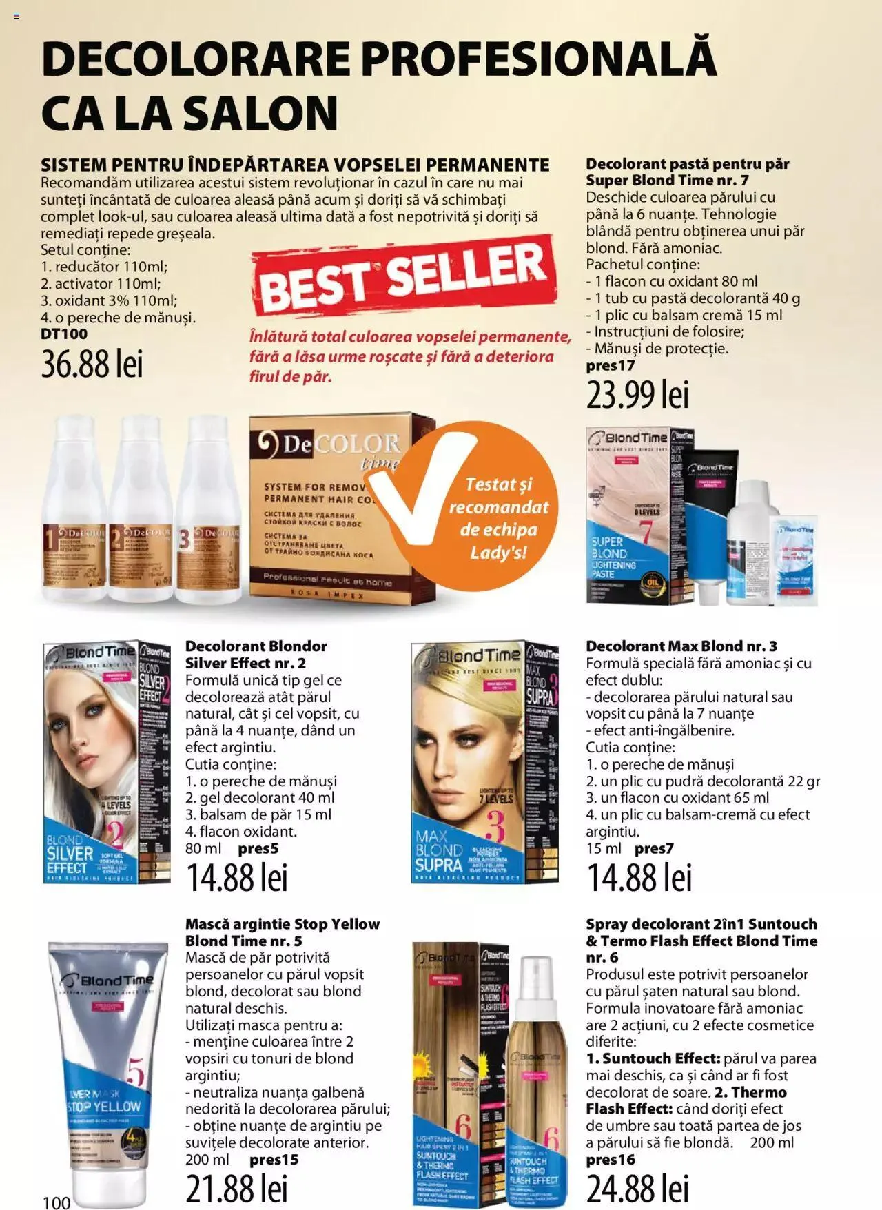 Catalog Catalog Lady’s de la 2 martie până la 31 decembrie 2023 - Revista Pagina 100