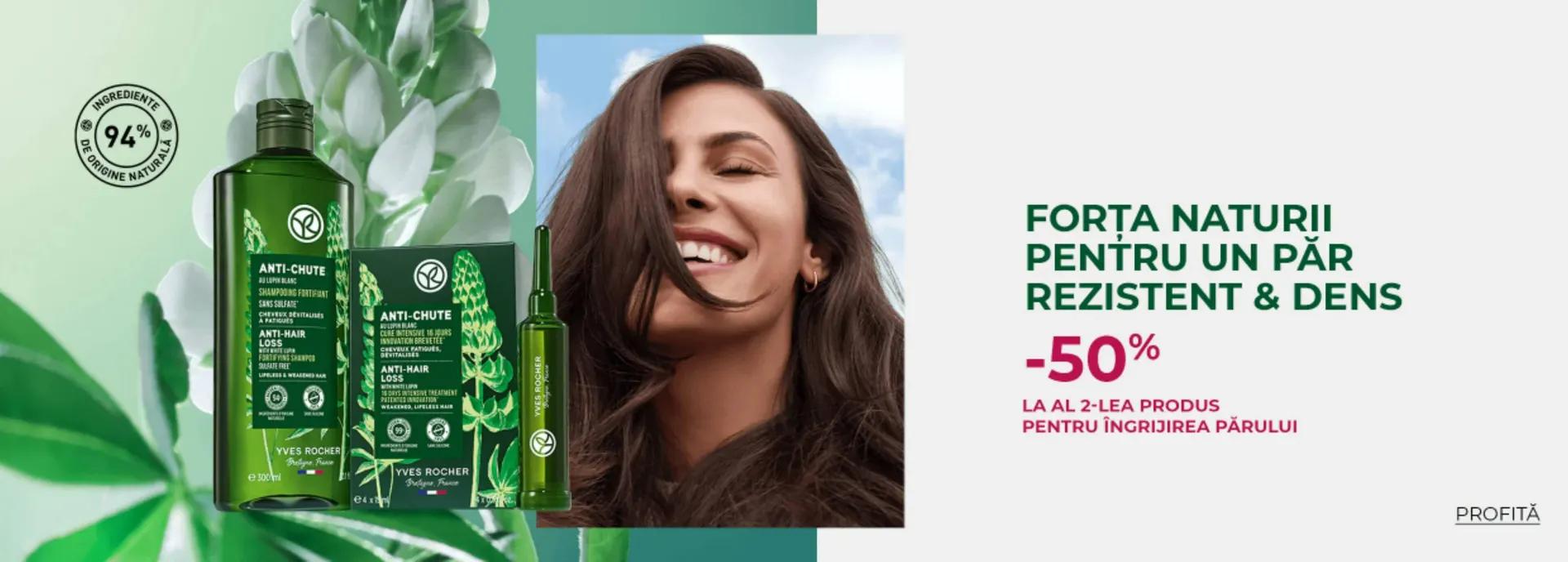 Catalog Yves Rocher catalog de la 31 august până la 10 septembrie 2023 - Revista Pagina 1