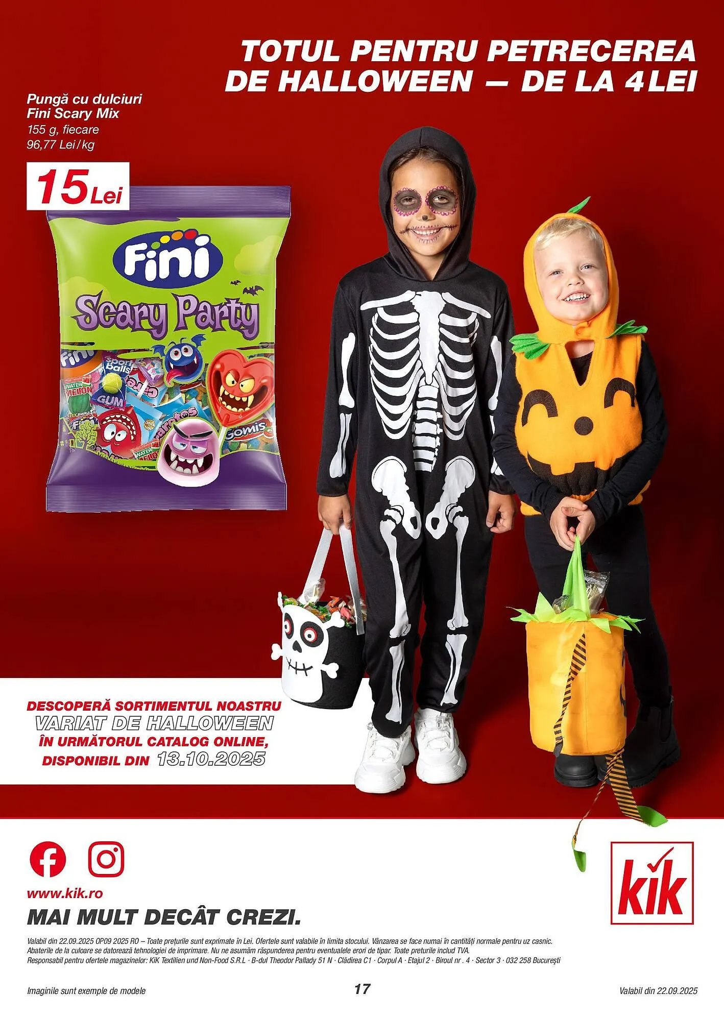 Catalog Catalog Kik de la 22 septembrie până la 13 octombrie 2025 - Revista Pagina 17