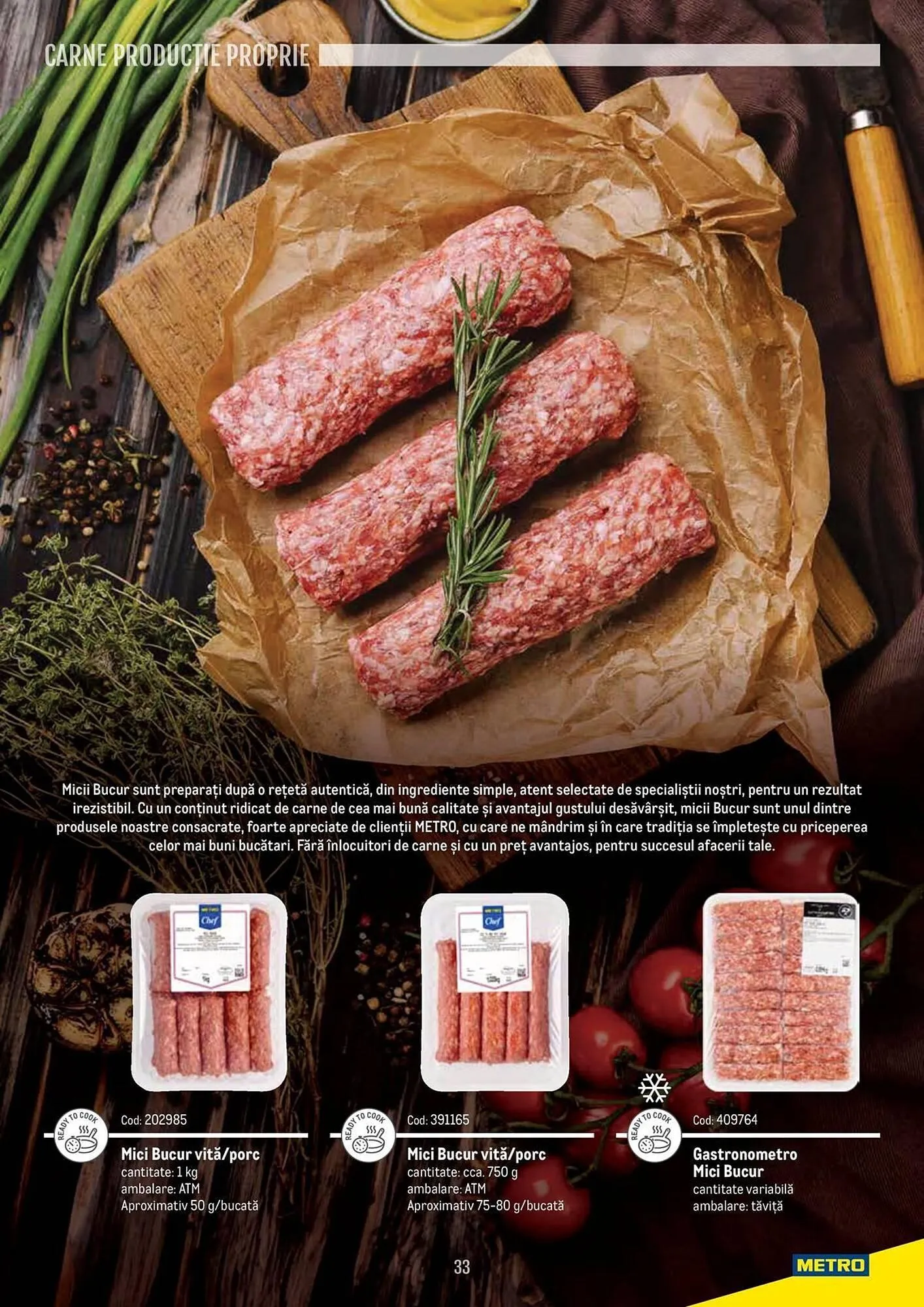 Catalog Catalog Metro de la 9 aprilie până la 31 decembrie 2025 - Revista Pagina 33