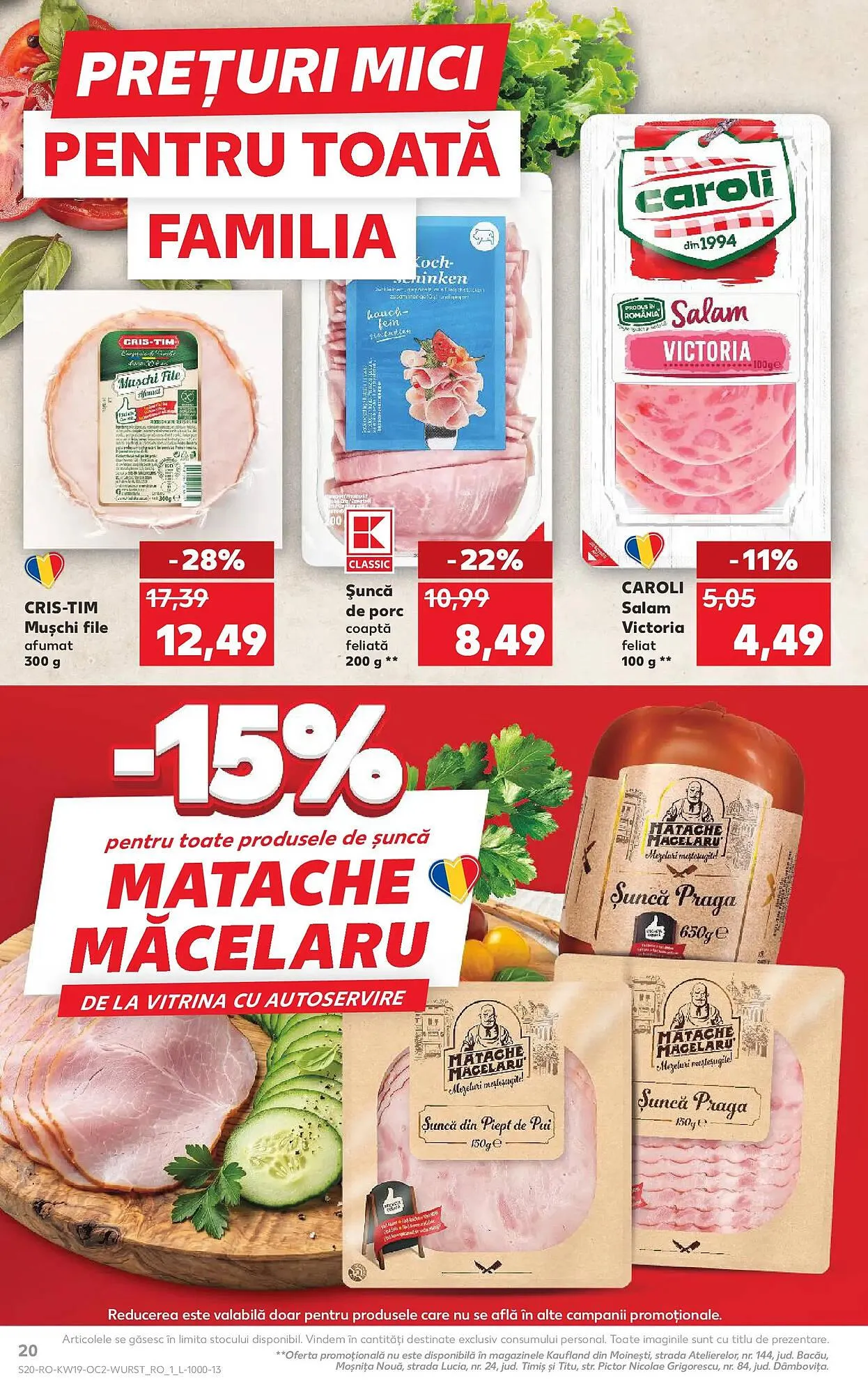 Catalog Catalog Kaufland de la 6 mai până la 12 mai 2026 - Revista Pagina 20