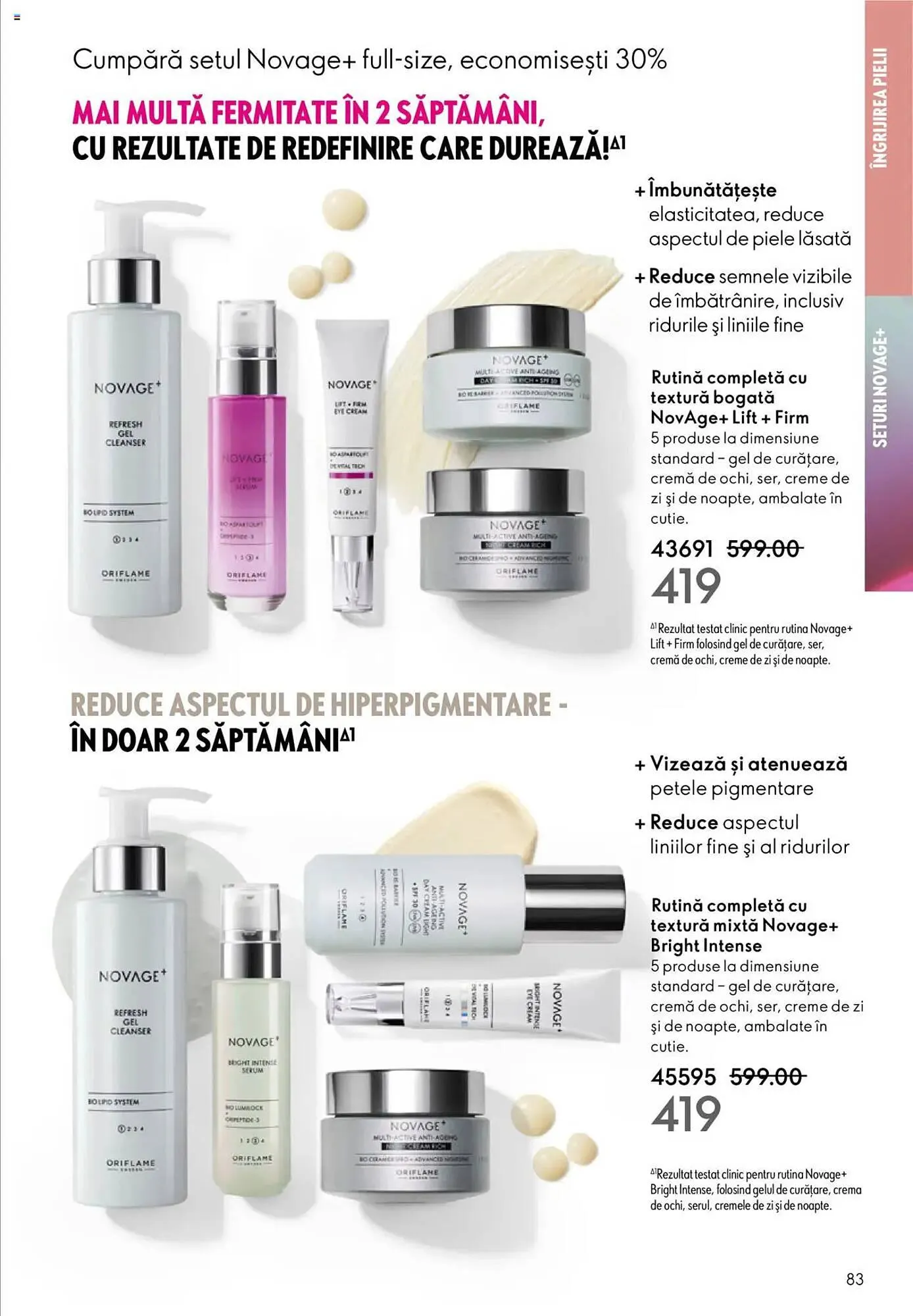 Catalog Catalog Oriflame de la 22 octombrie până la 11 noiembrie 2025 - Revista Pagina 83