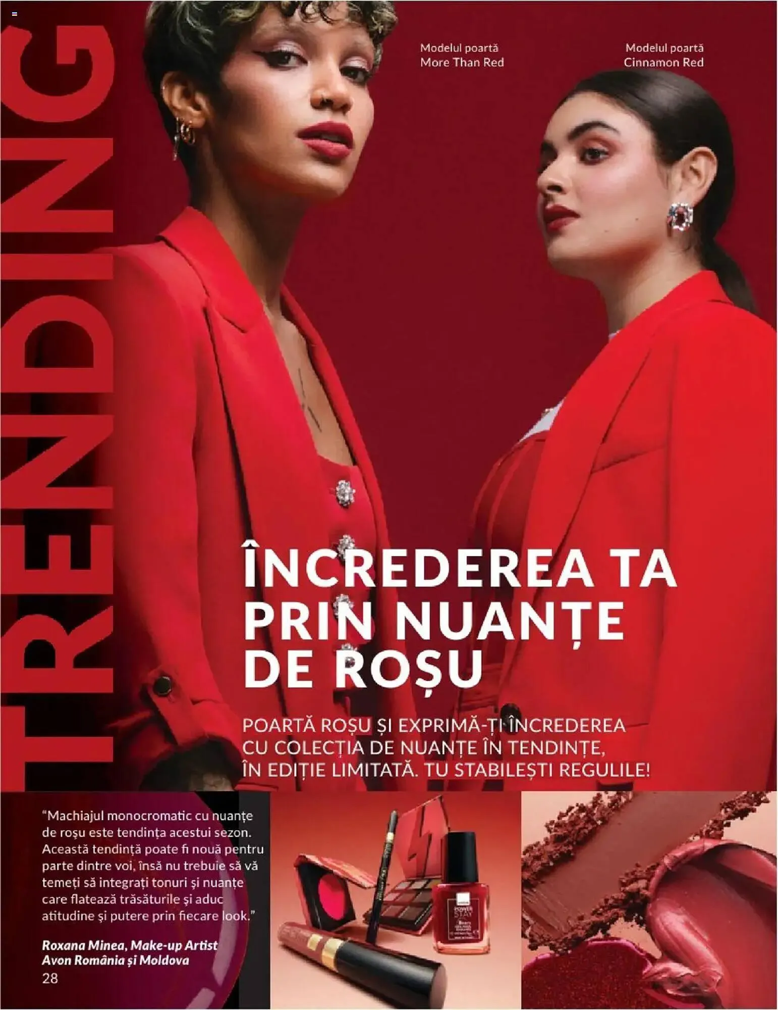 Catalog Catalog Avon de la 1 aprilie până la 30 aprilie 2025 - Revista Pagina 28