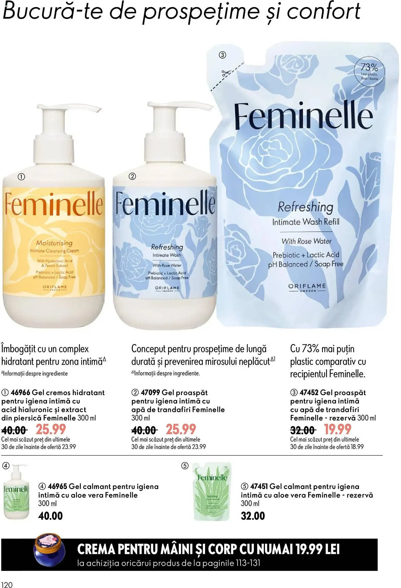 Catalog Catalog Oriflame de la 17 iunie până la 7 iulie 2026 - Revista Pagina 120