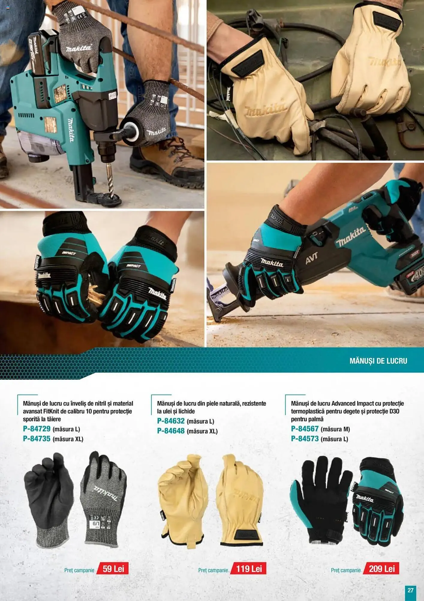Catalog Catalog Makita de la 1 octombrie până la 31 decembrie 2025 - Revista Pagina 27
