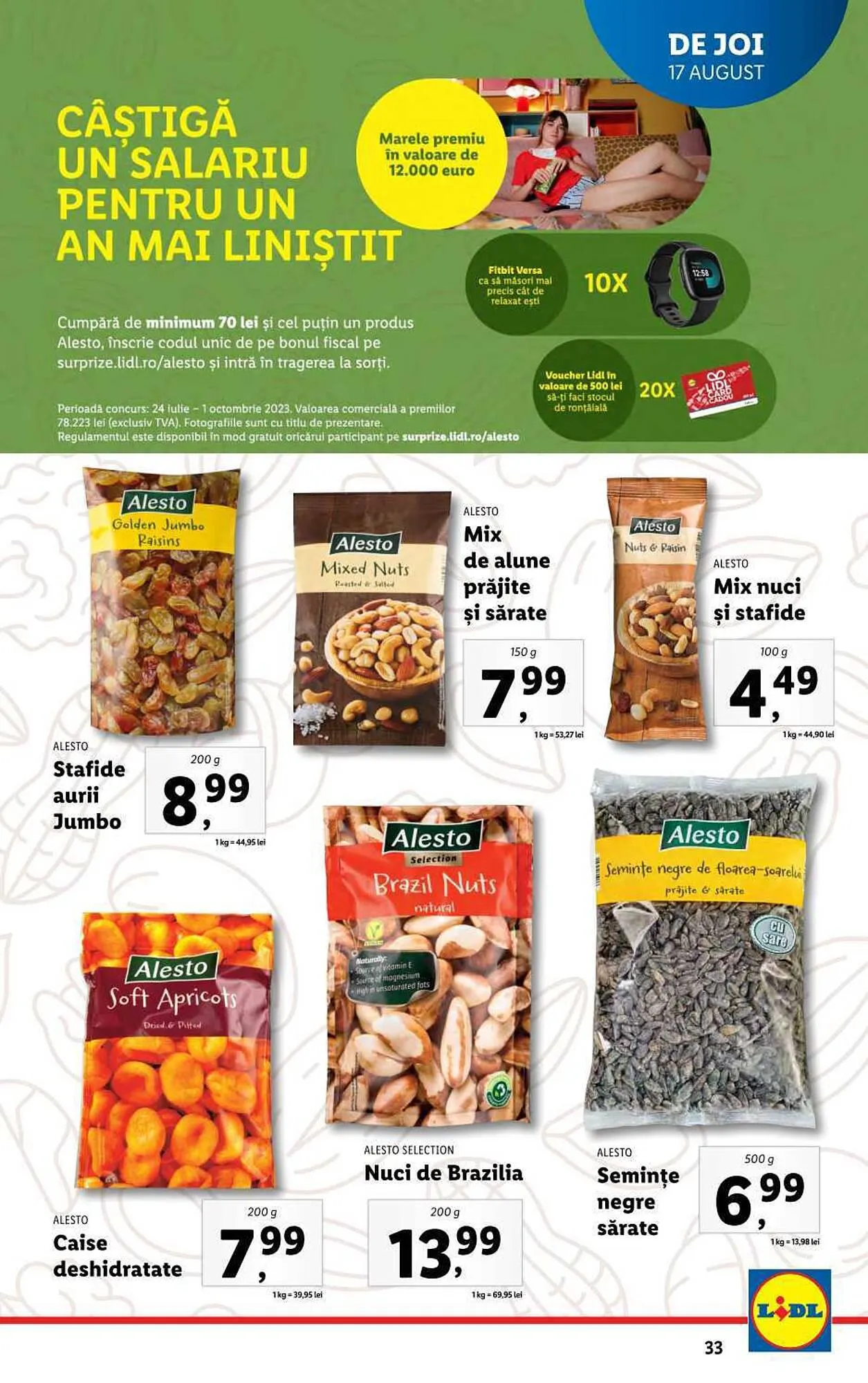 Catalog Lidl catalog de la 14 august până la 20 august 2023 - Revista Pagina 33