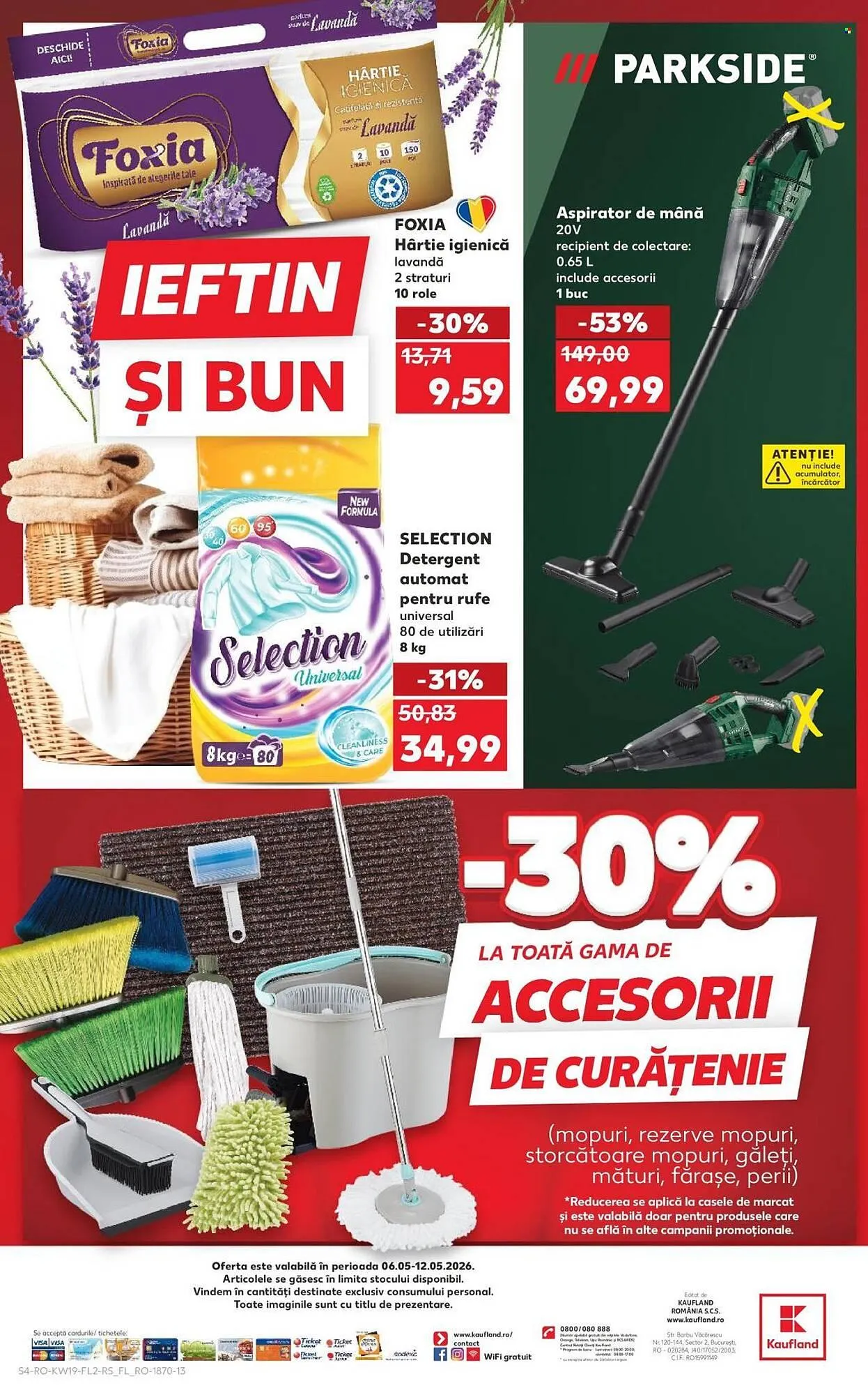 Catalog Catalog Kaufland de la 6 mai până la 12 mai 2026 - Revista Pagina 4
