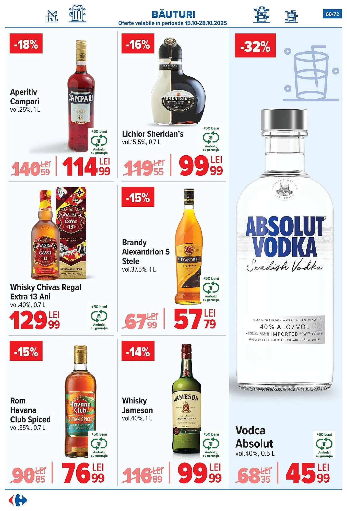 Catalog Catalog Carrefour de la 15 octombrie până la 4 noiembrie 2025 - Revista Pagina 62