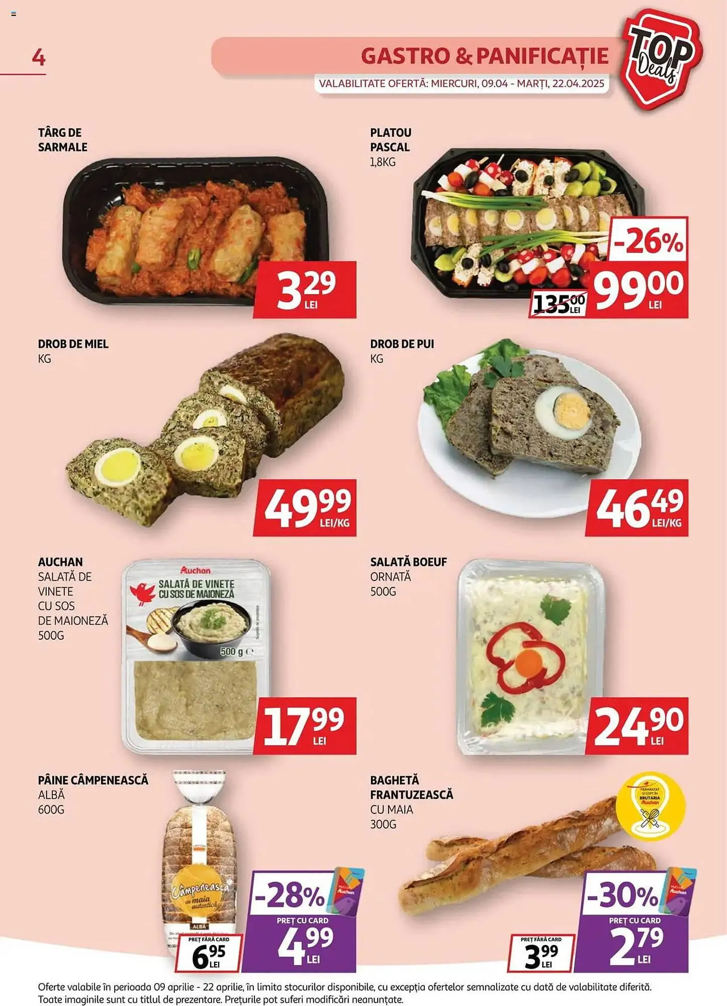 Catalog Catalog Auchan de la 9 aprilie până la 22 aprilie 2025 - Revista Pagina 4